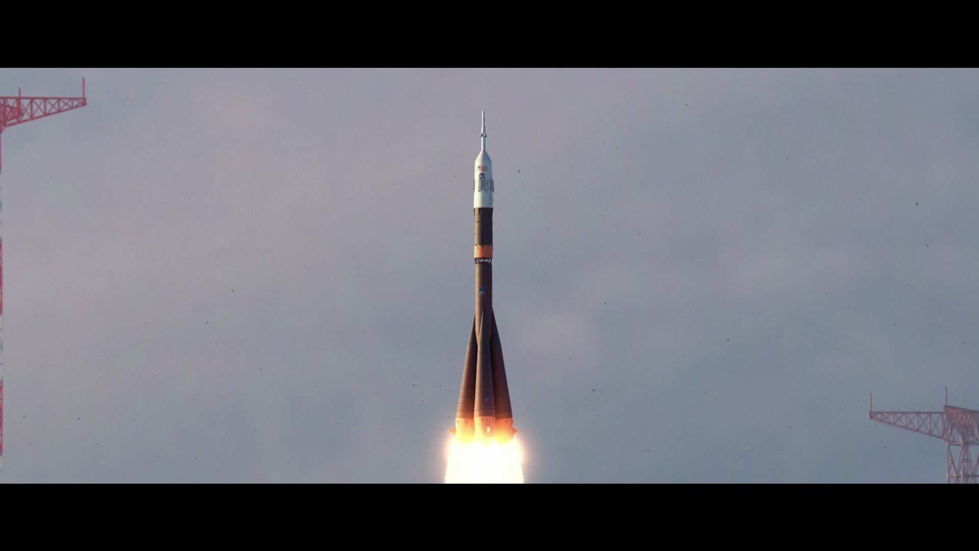 Soyuz Rocket Launch - Animated 3D model_3
