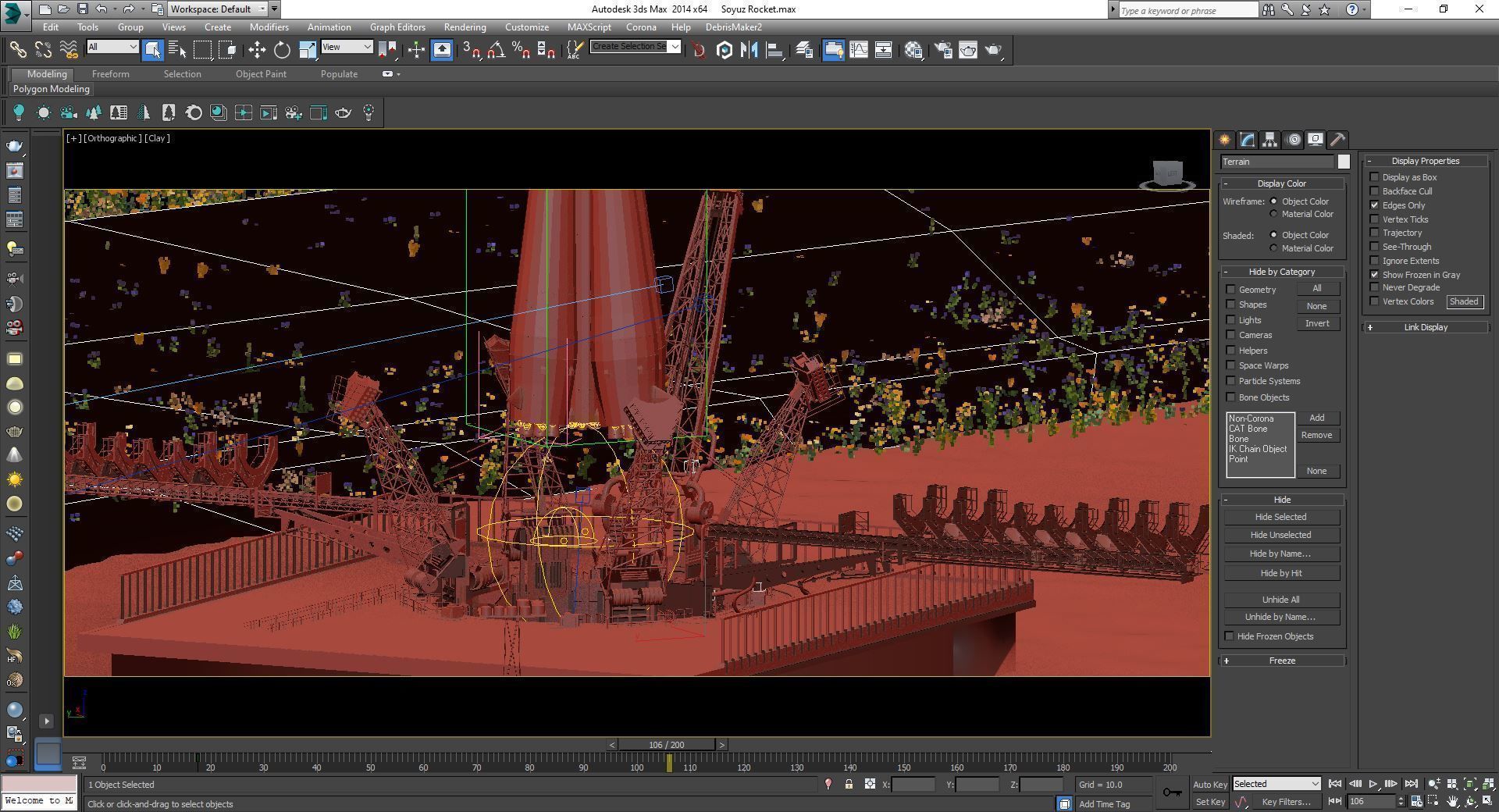 Soyuz Rocket Launch - Animated 3D model_18
