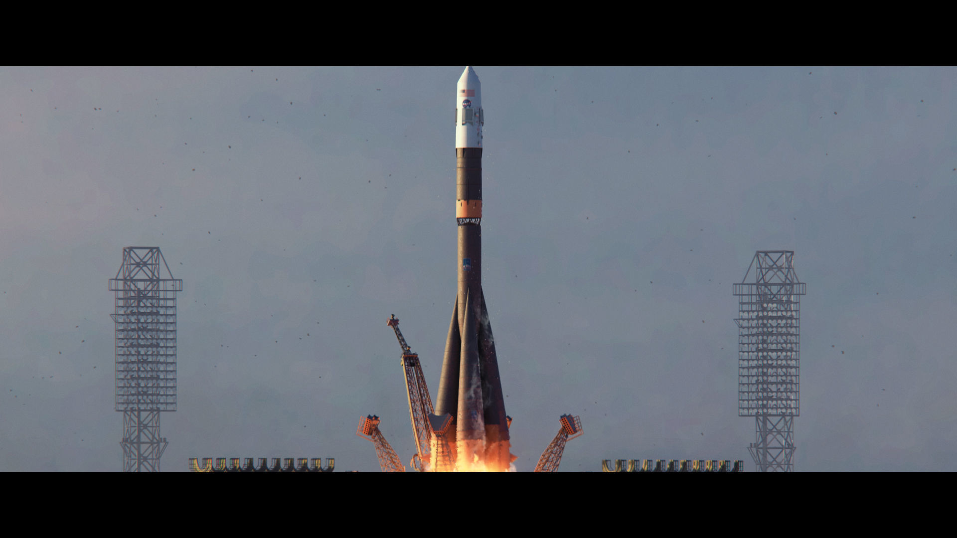 Soyuz Rocket Launch - Animated 3D model_2