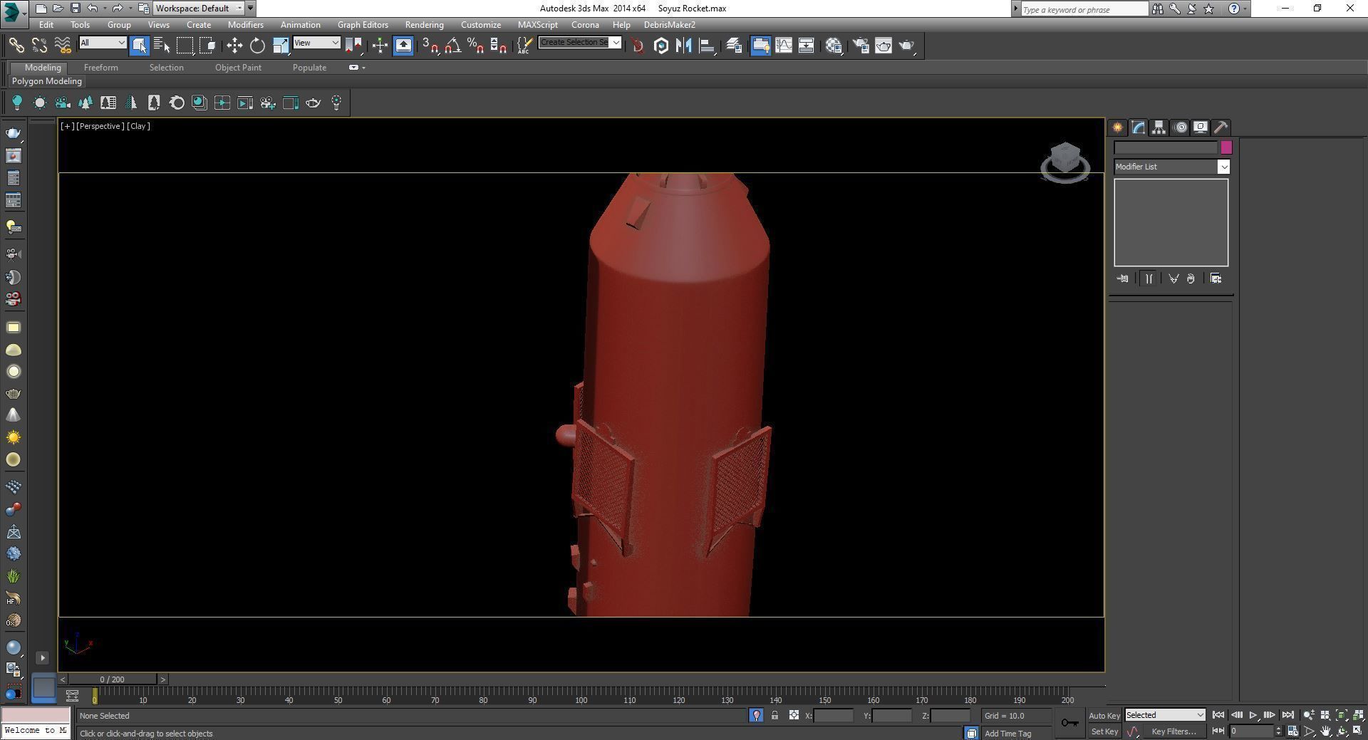 Soyuz Rocket Launch - Animated 3D model_17