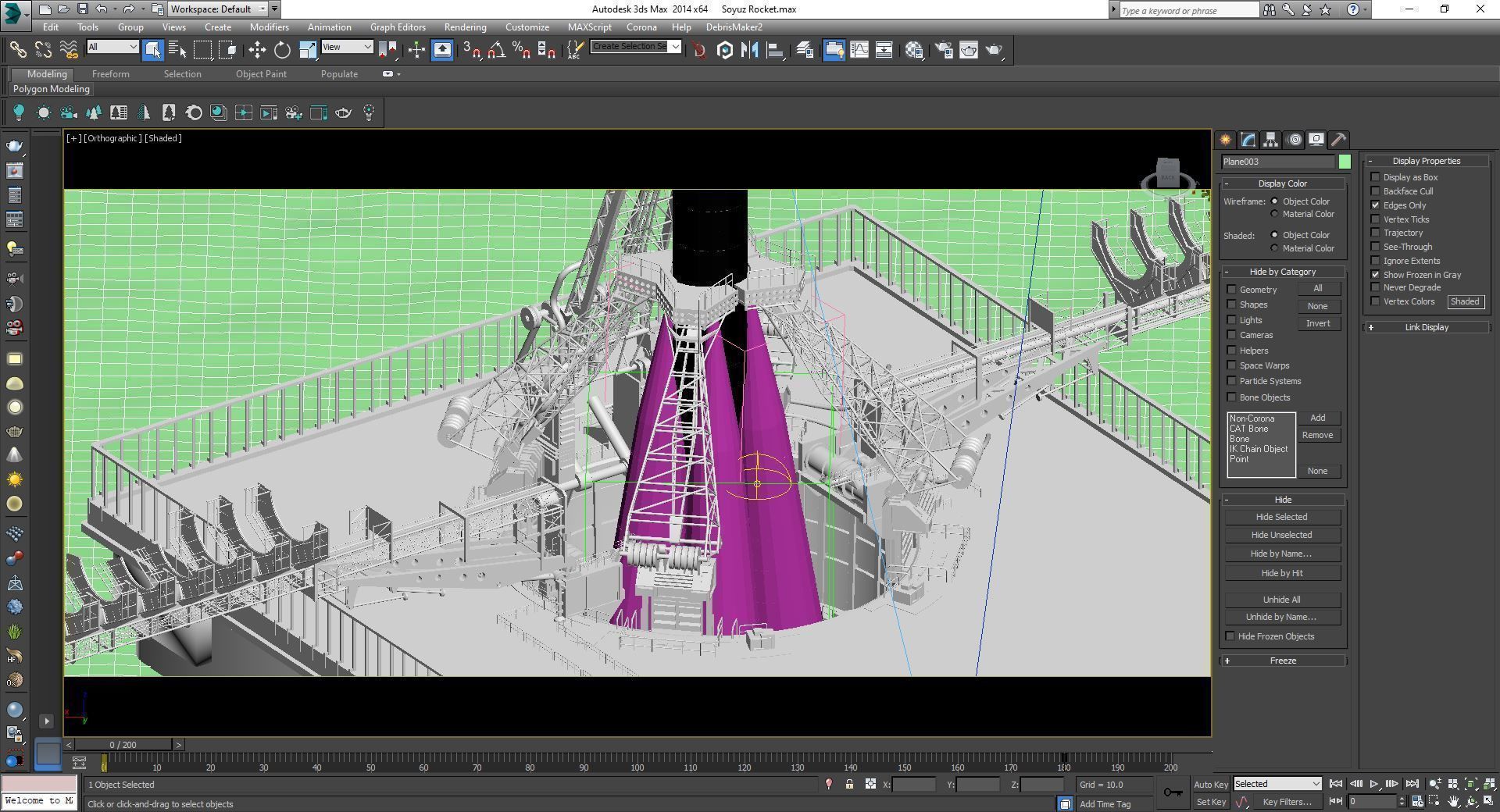 Soyuz Rocket Launch - Animated 3D model_11