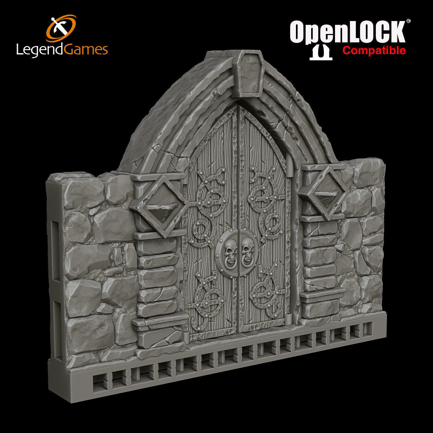 LegendGames OpenLOCK basic Room 3D print model_18