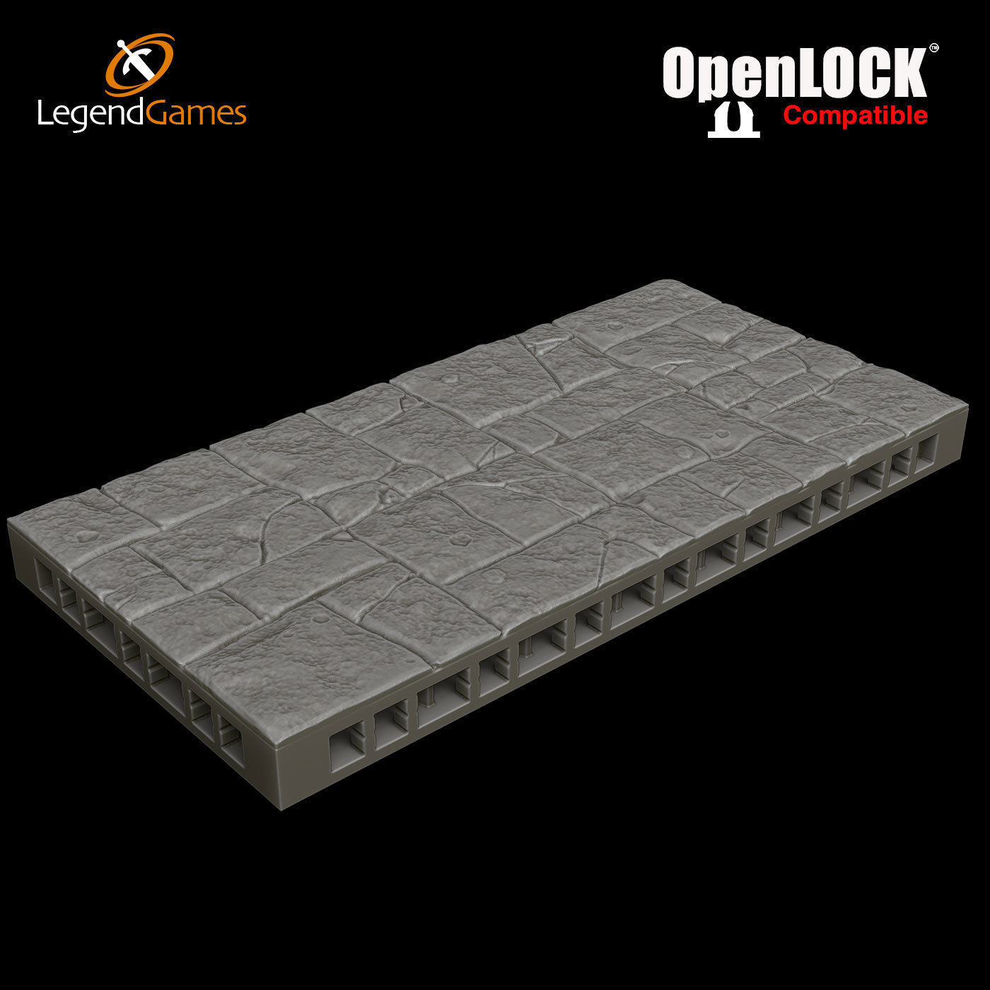 LegendGames OpenLOCK basic Room 3D print model_10