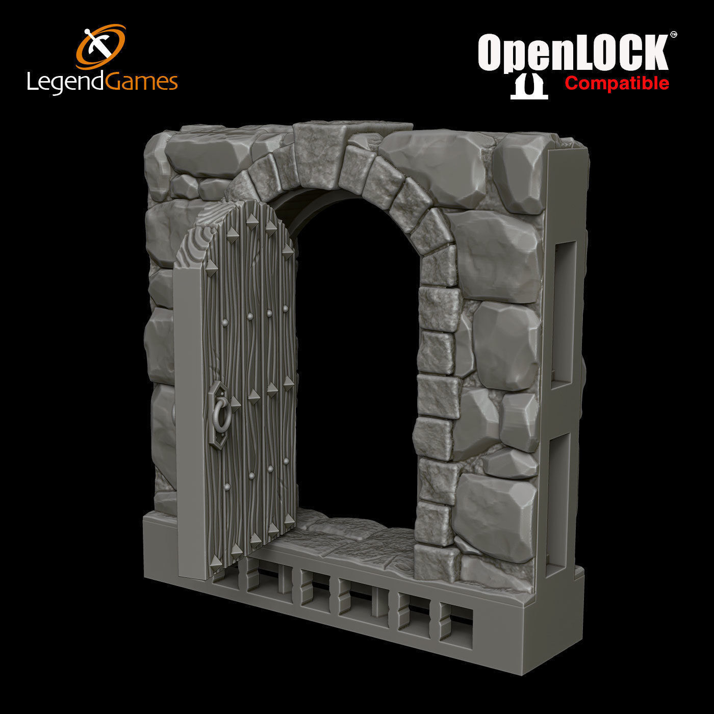 LegendGames OpenLOCK basic Room 3D print model_15