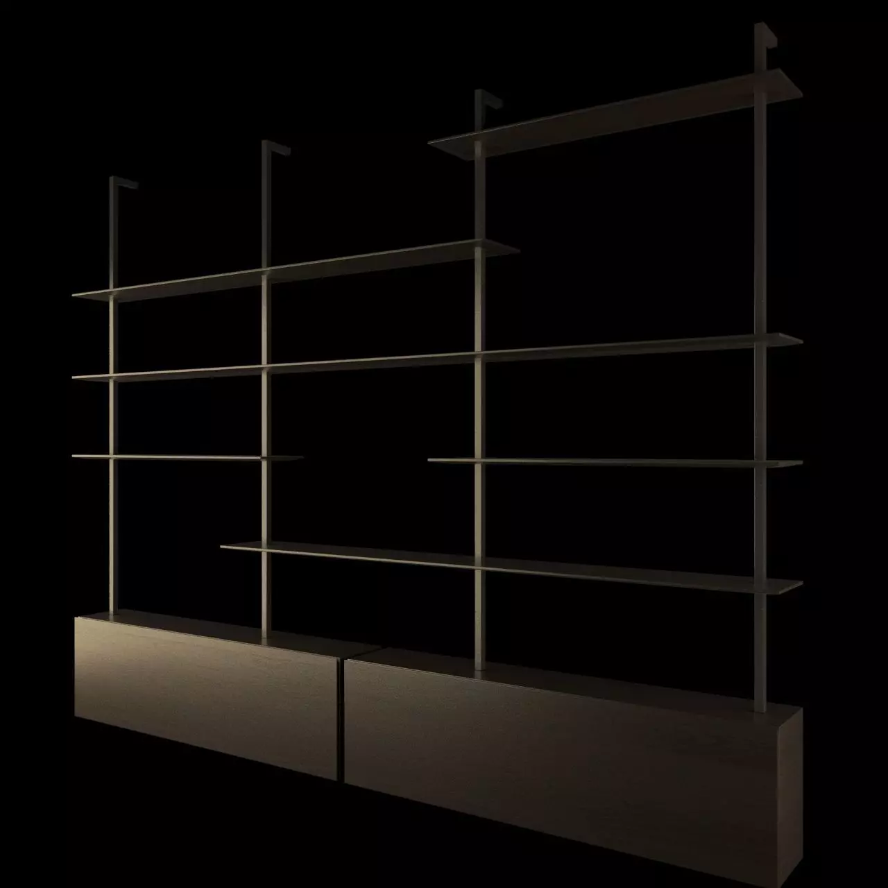 LIBRARY CATTELAN ITALIA Free 3D model