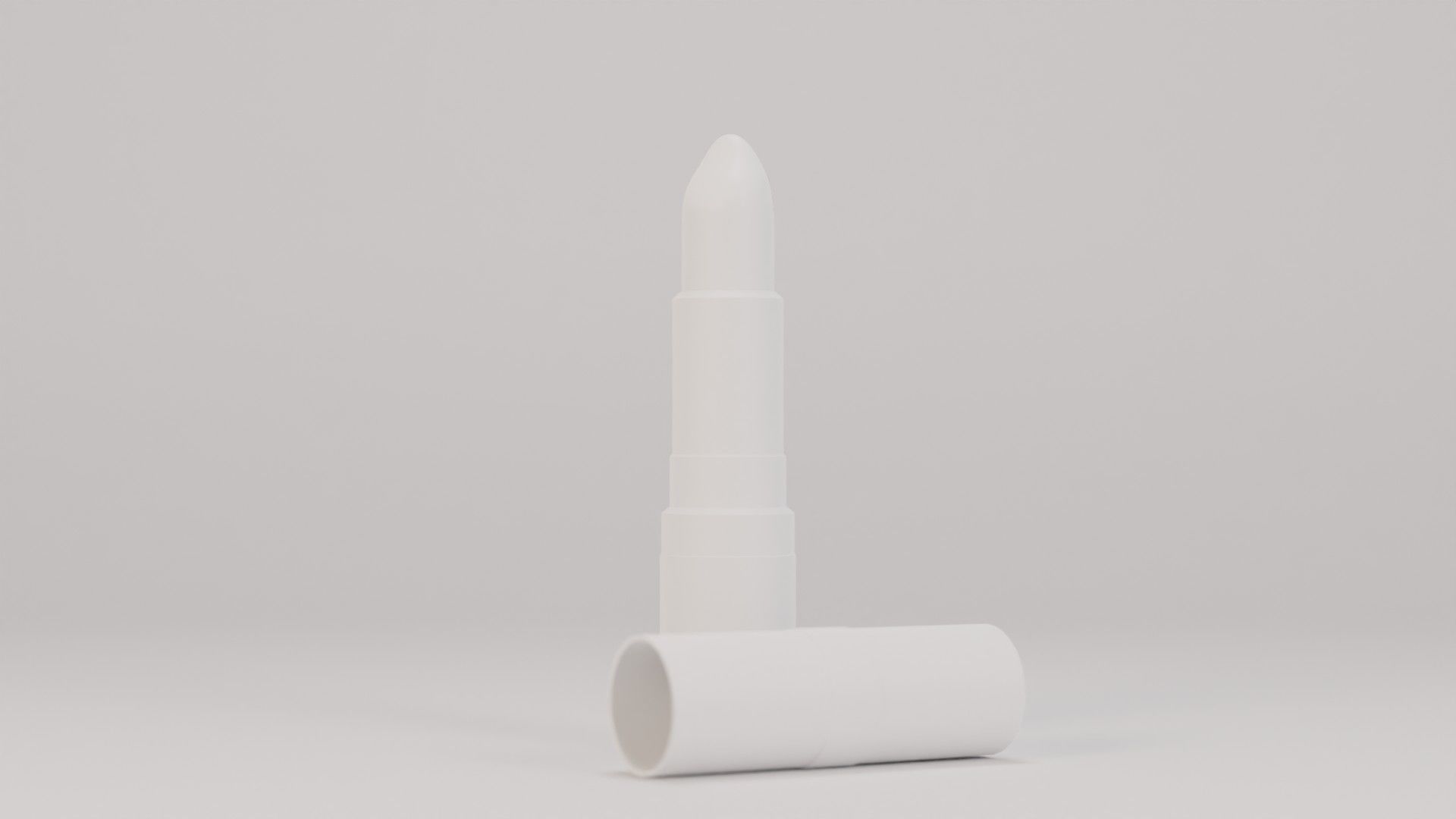 Revlon Lipstick Low-poly 3D model_3
