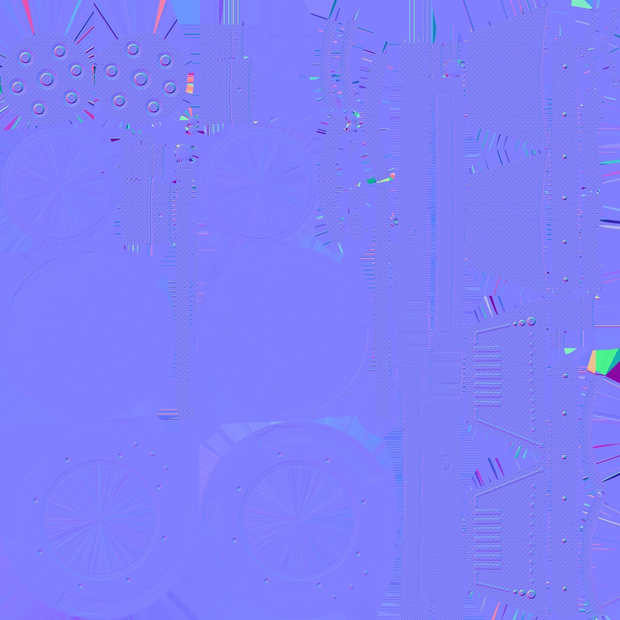 SciFi Glasses G06 Gold - Character Design Fashion Low-poly 3D model_23