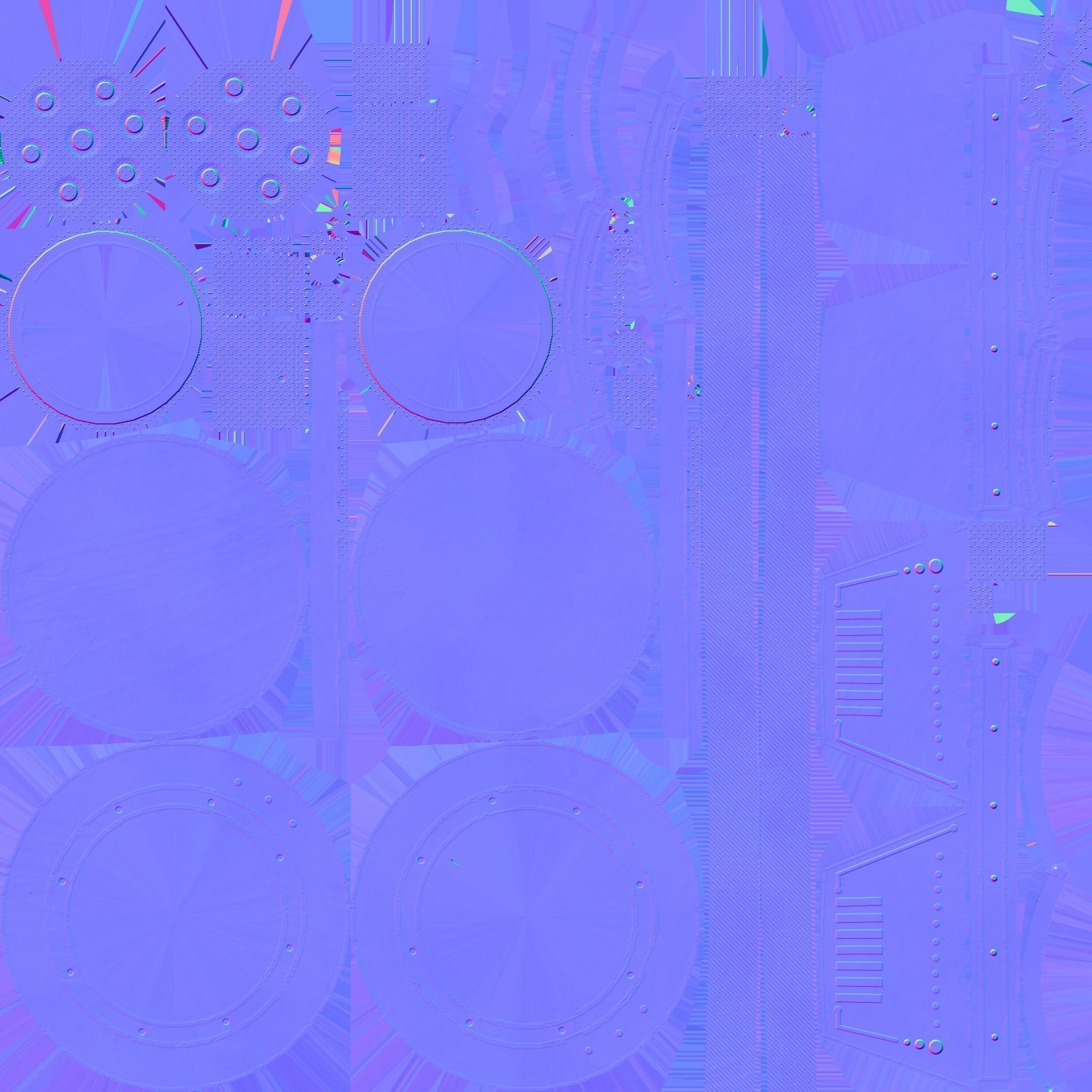 SciFi Glasses G08 Bronze - Character Design Fashion Low-poly 3D model_23