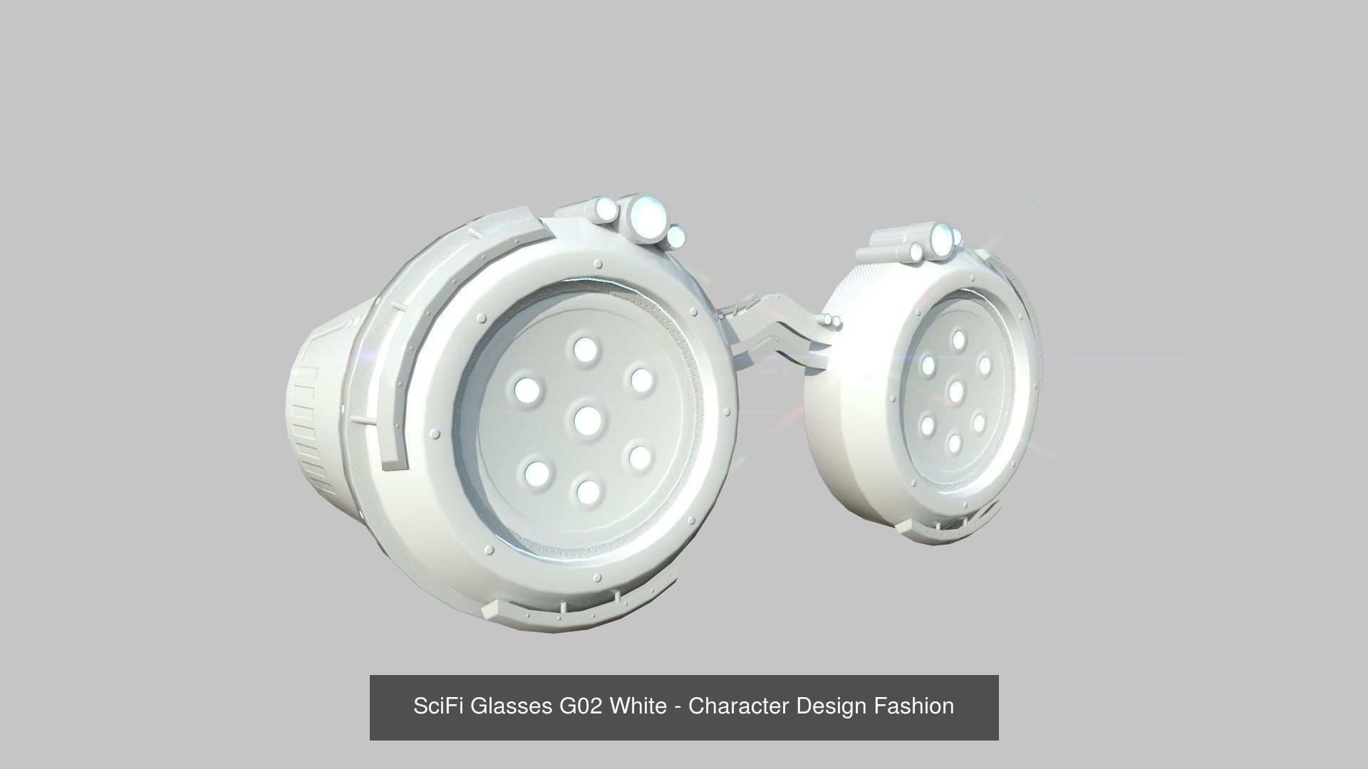 10 SciFi Glasses G Collection - Character Design Fashion _5