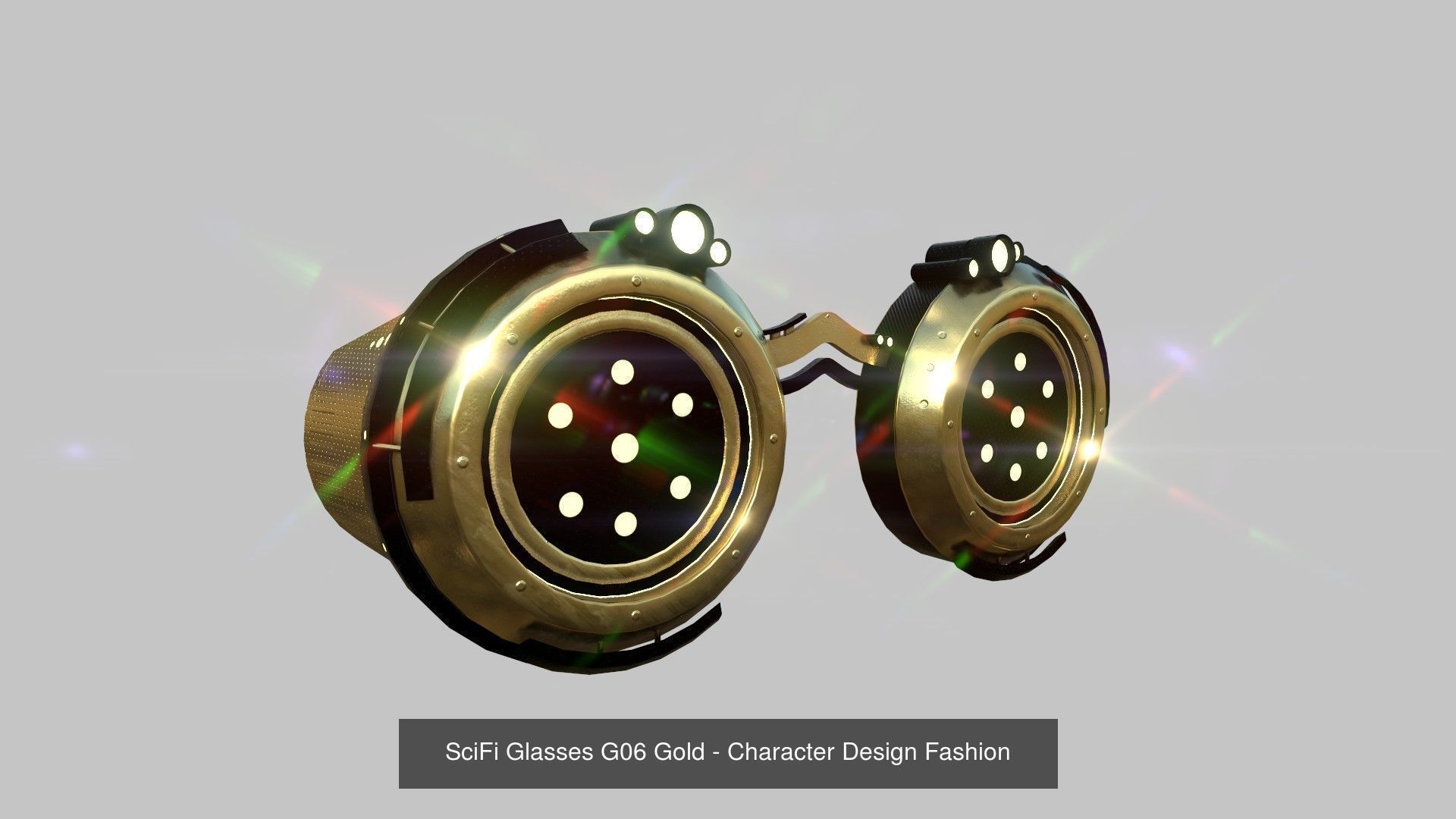 10 SciFi Glasses G Collection - Character Design Fashion _13