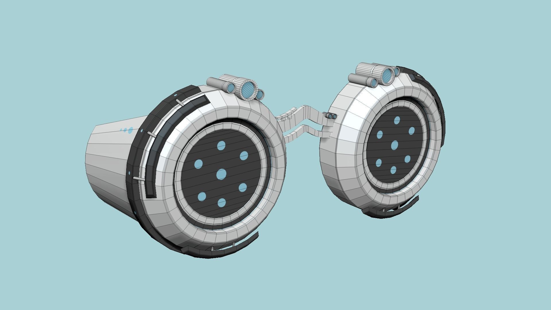 10 SciFi Glasses G Collection - Character Design Fashion _74