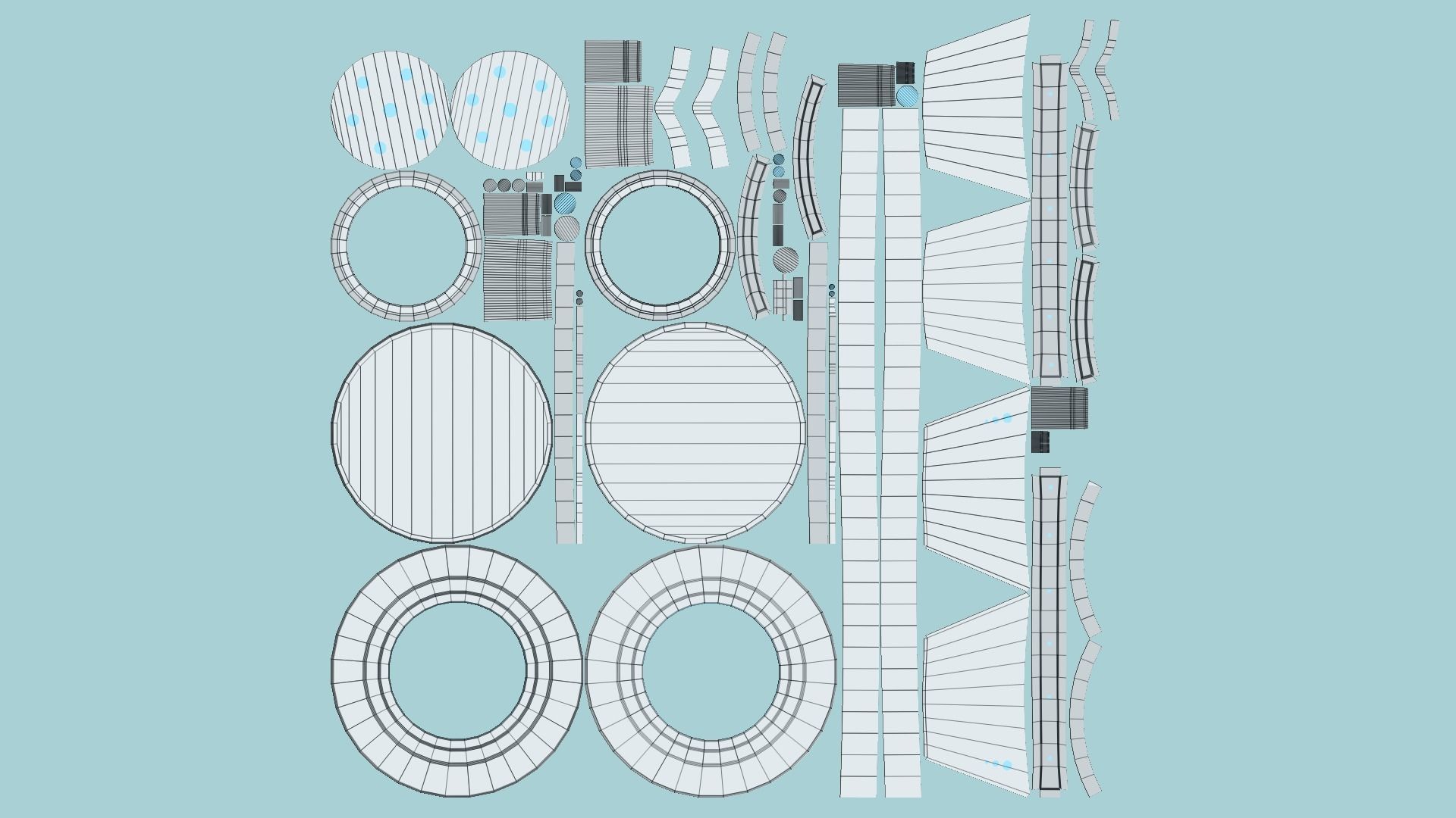 10 SciFi Glasses G Collection - Character Design Fashion _73