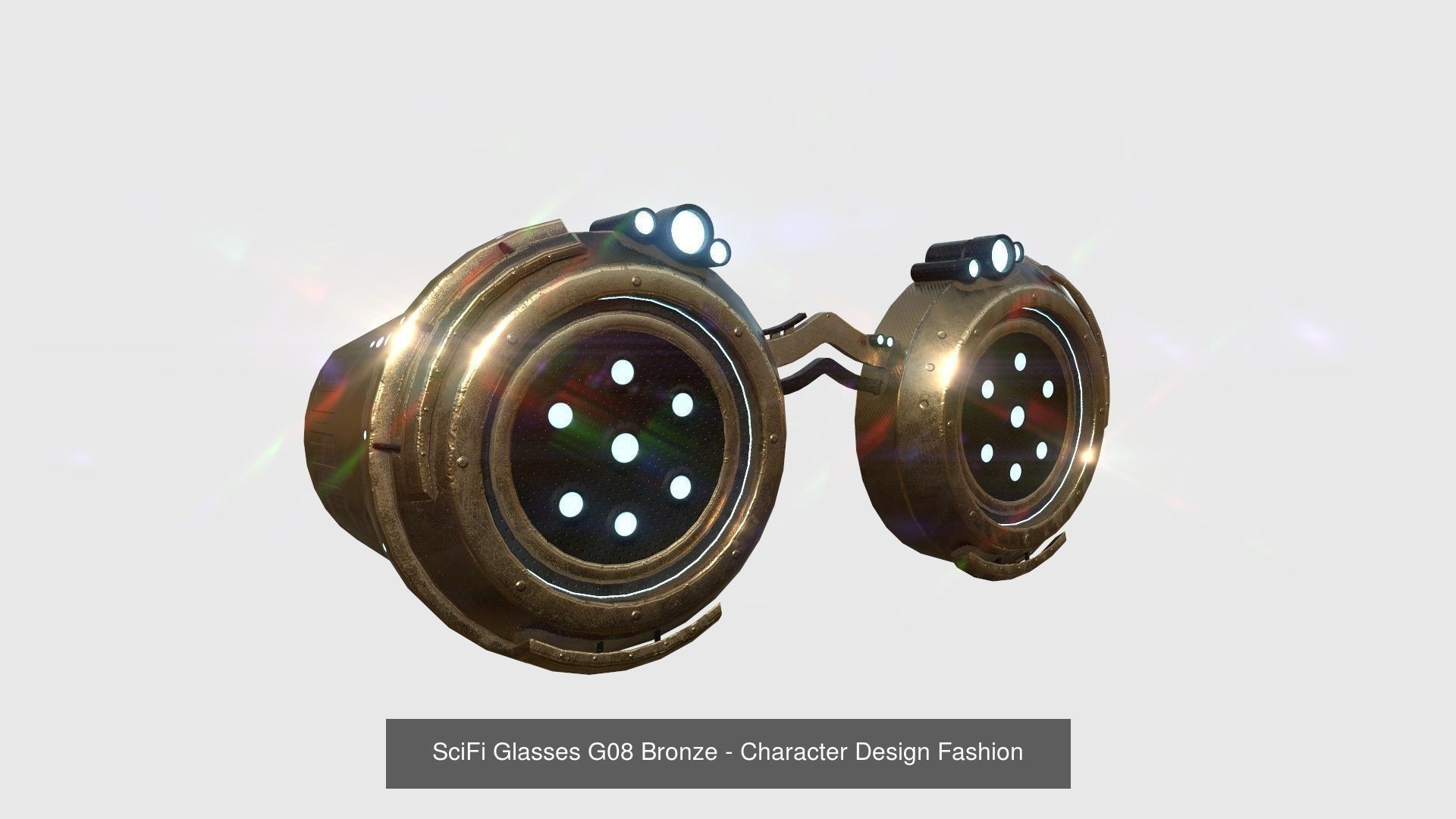 10 SciFi Glasses G Collection - Character Design Fashion _17