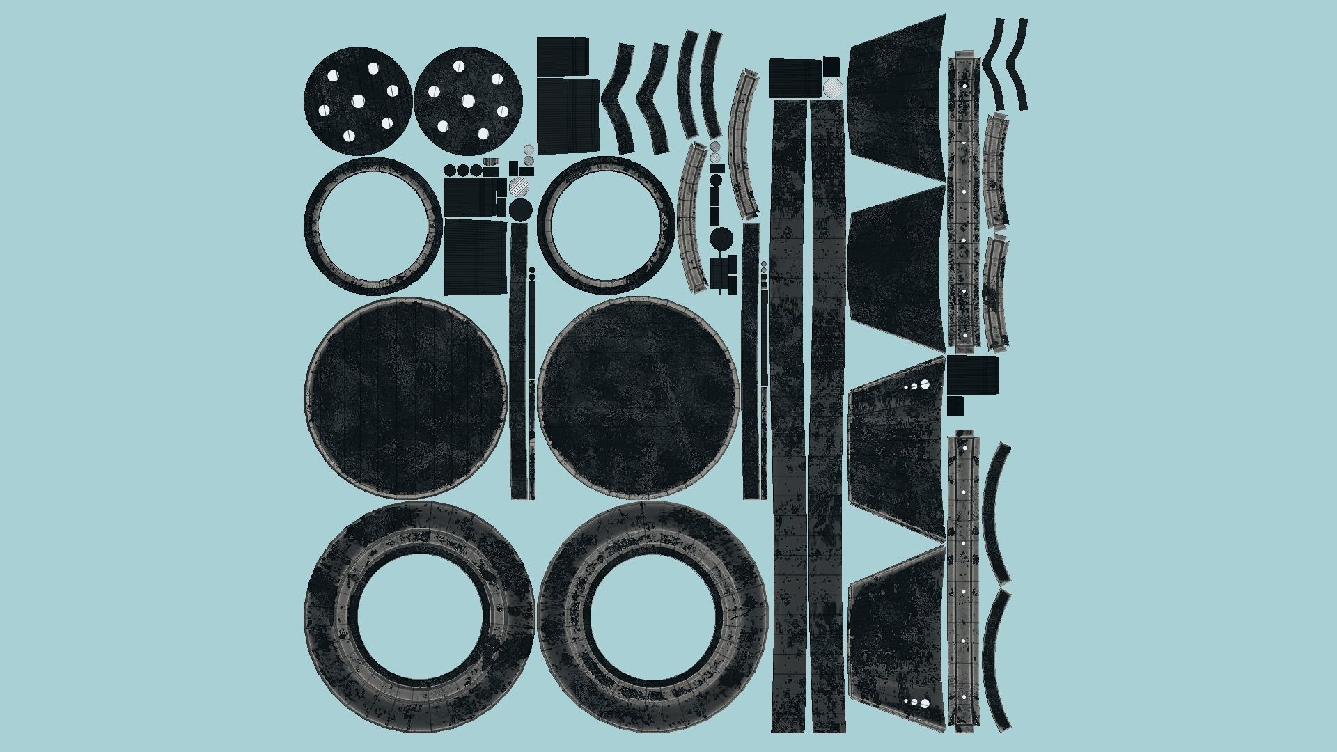 10 SciFi Glasses G Collection - Character Design Fashion _85