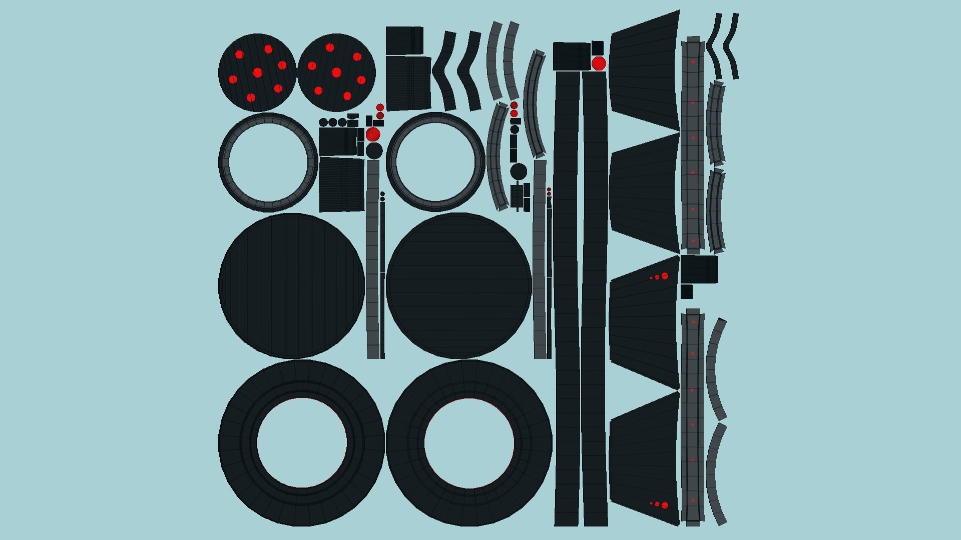 10 SciFi Glasses G Collection - Character Design Fashion _79