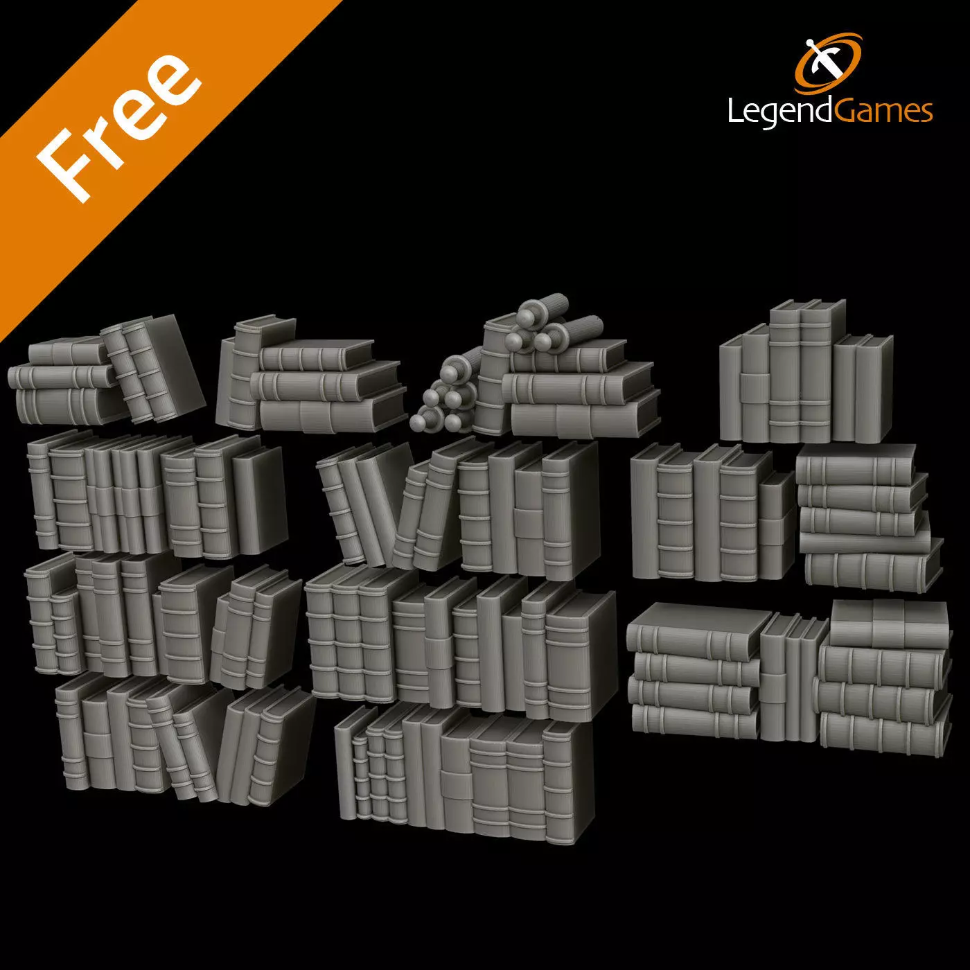 LegendGames Free sculpts Free 3D print model