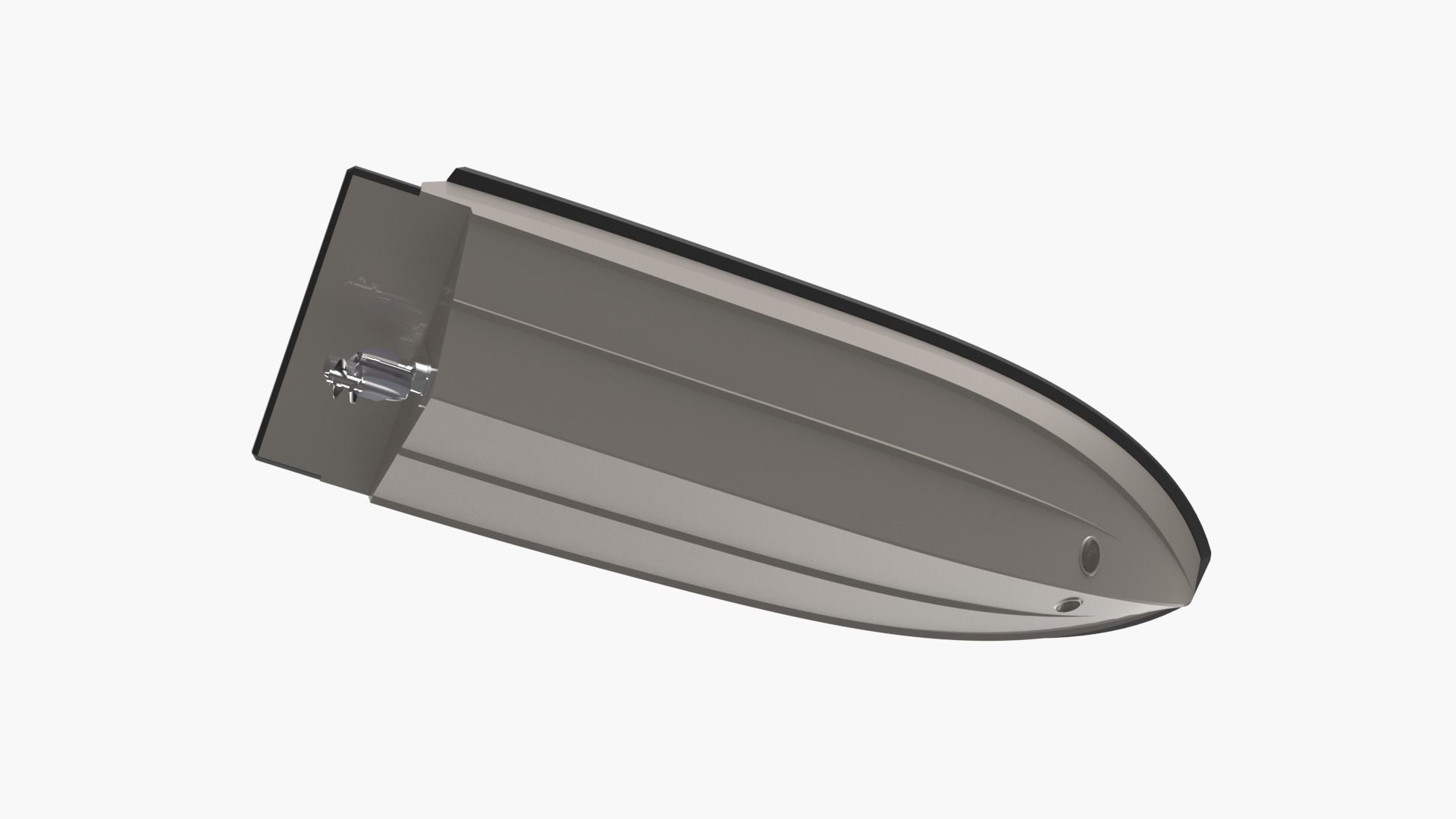 8 Meter Yacht Tender Runabout 3D model_6