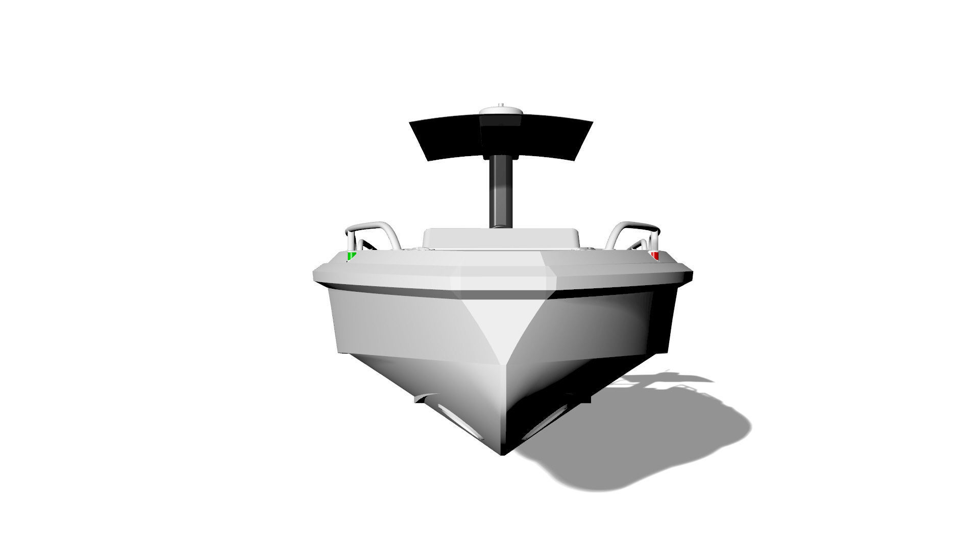 8 Meter Yacht Tender Runabout 3D model_13