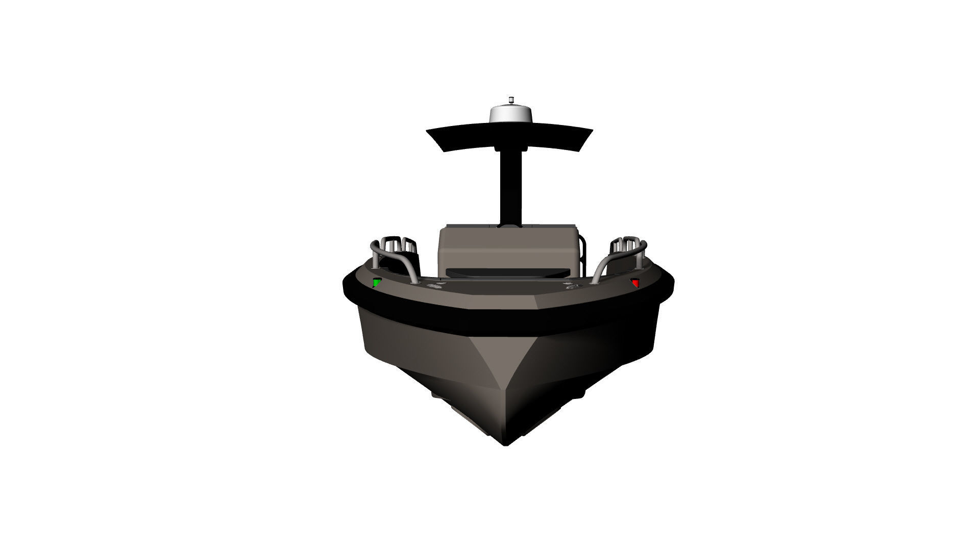 8 Meter Yacht Tender Runabout 3D model_30