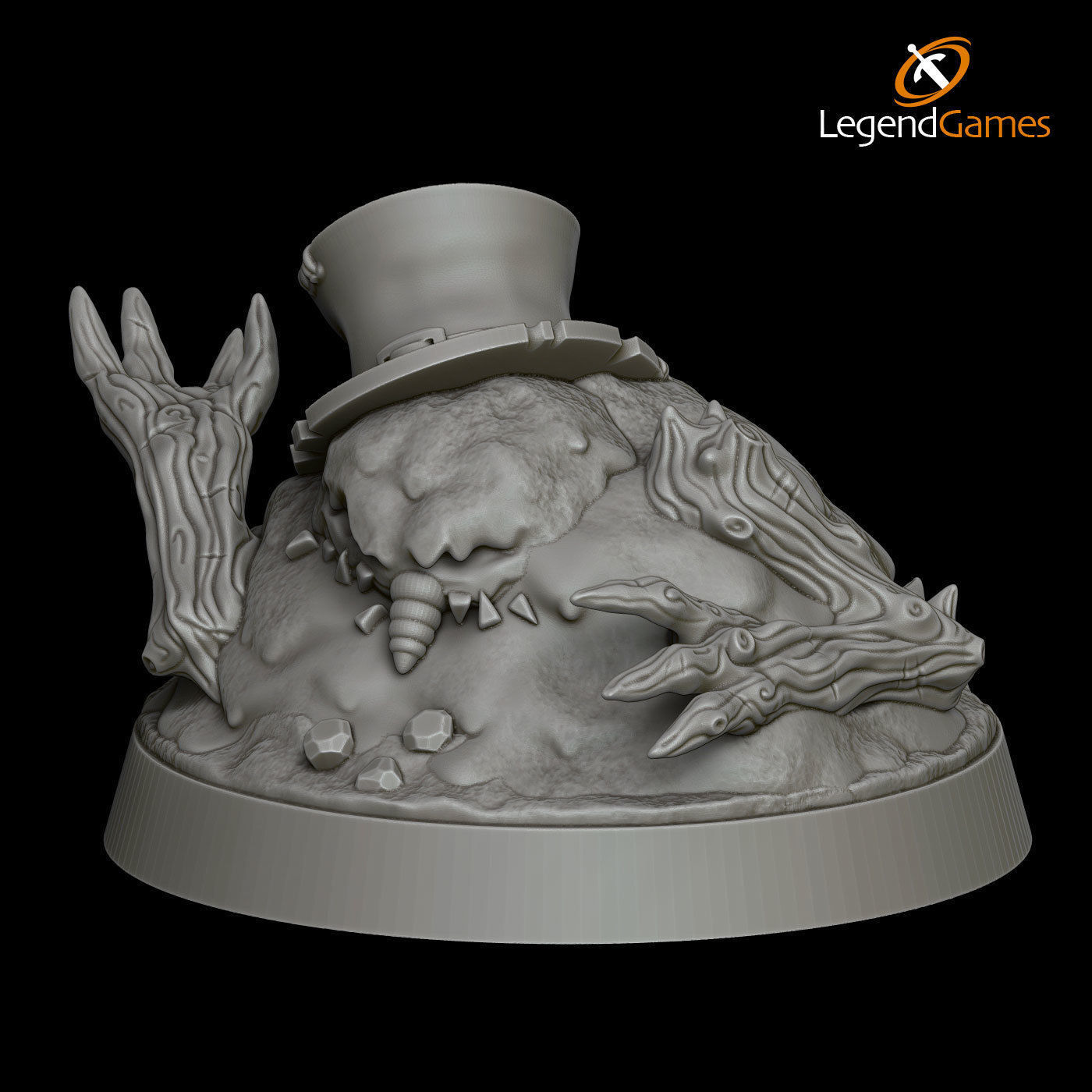 LegendGames Frosty the Chaos Snowman 3D print model_8