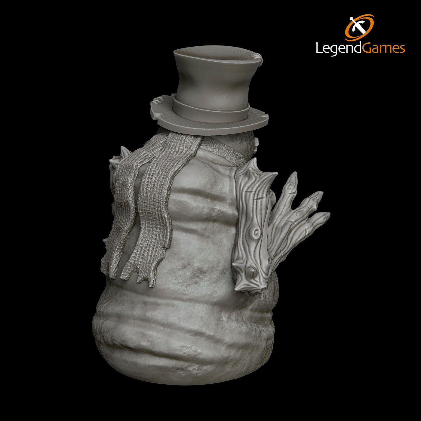 LegendGames Frosty the Chaos Snowman 3D print model_5