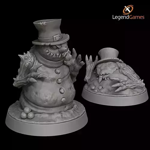 LegendGames Frosty the Chaos Snowman 3D print model