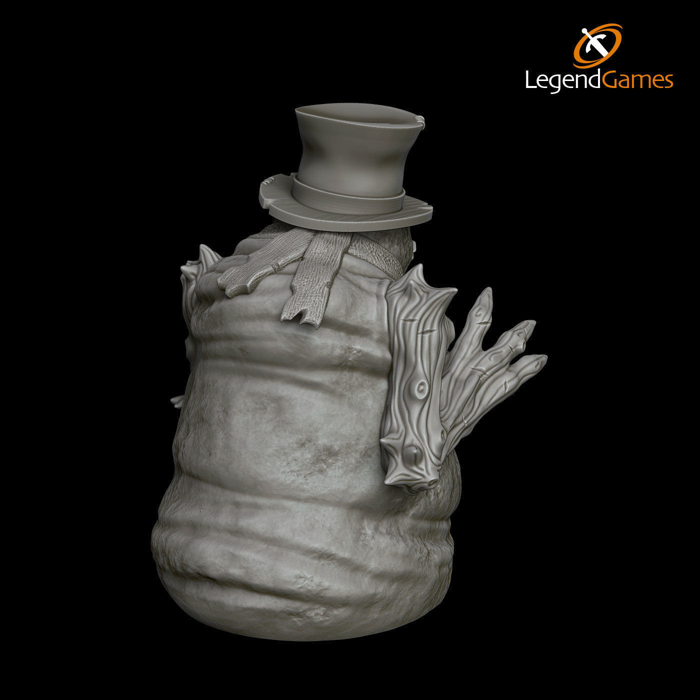 LegendGames Frosty the Chaos Snowman 3D print model_4