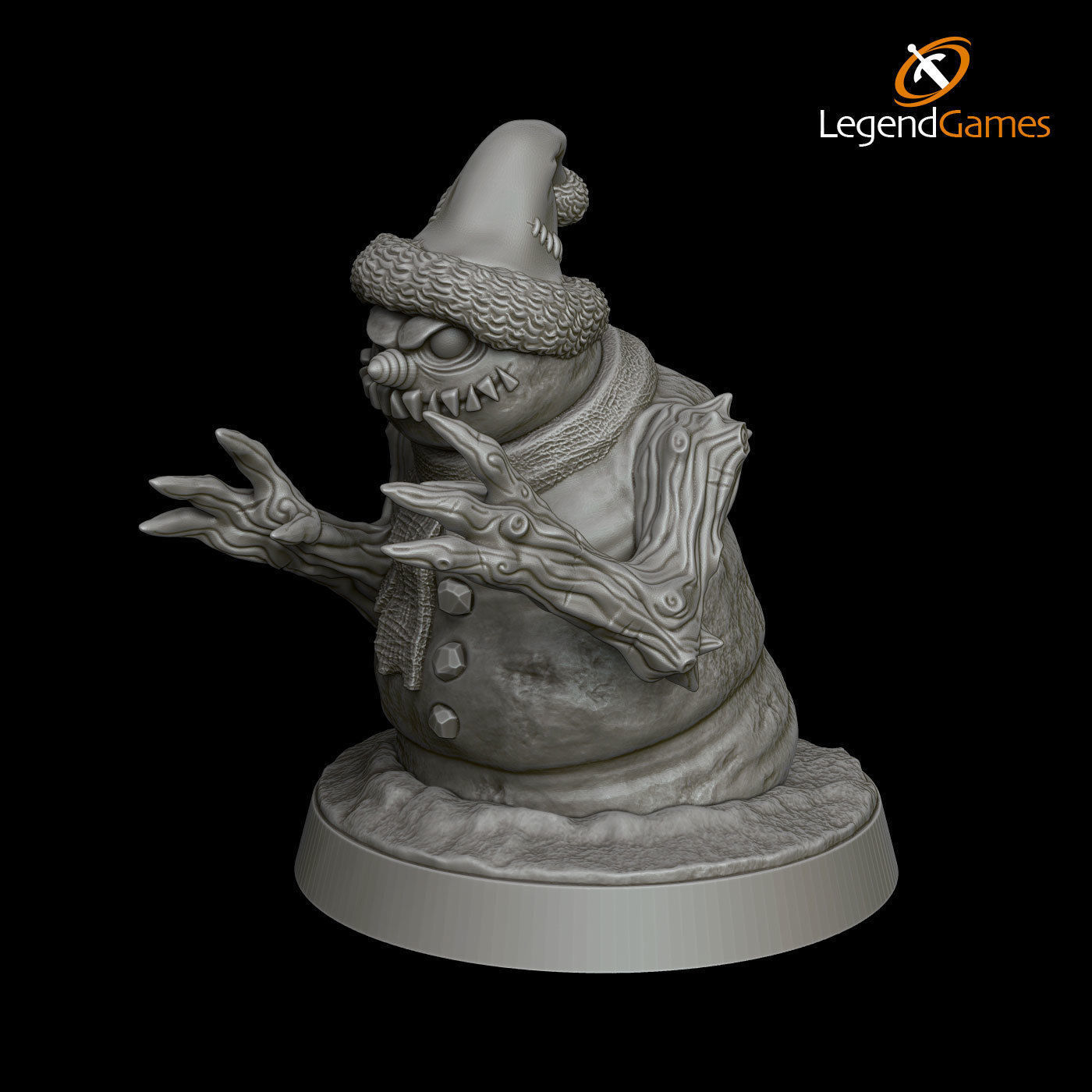 LegendGames Frosty the Chaos Snowman 3D print model_6