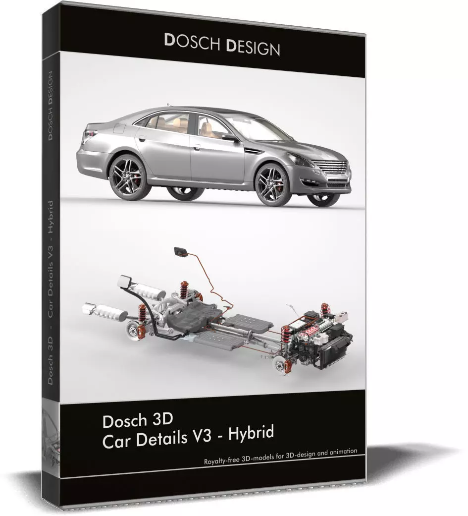Dosch 3D - Car Details V3 - Hybrid 3D model