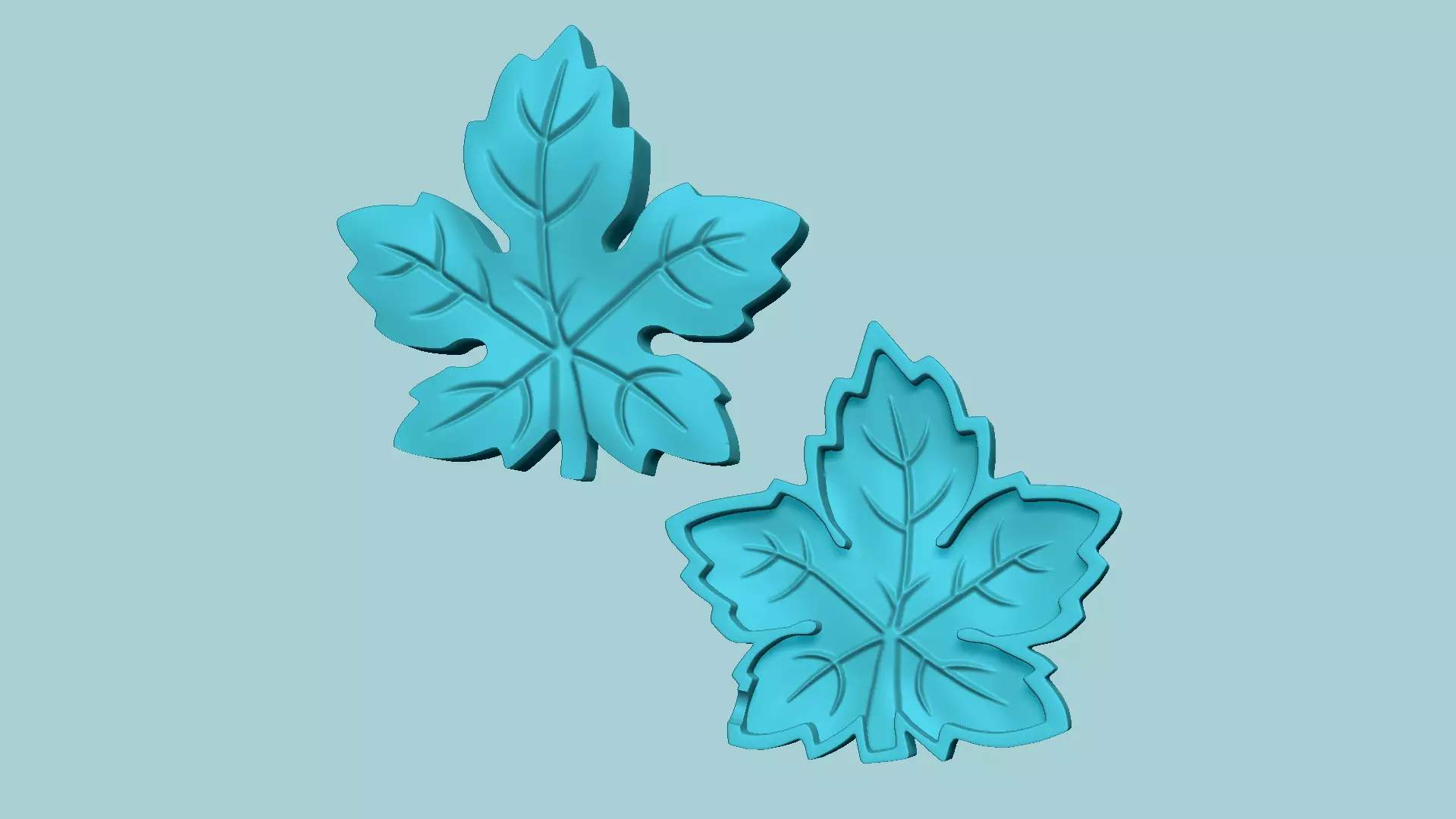 Special Autumn Leaf - Molding Arrangement EVA Foam Craft 3D print model_0