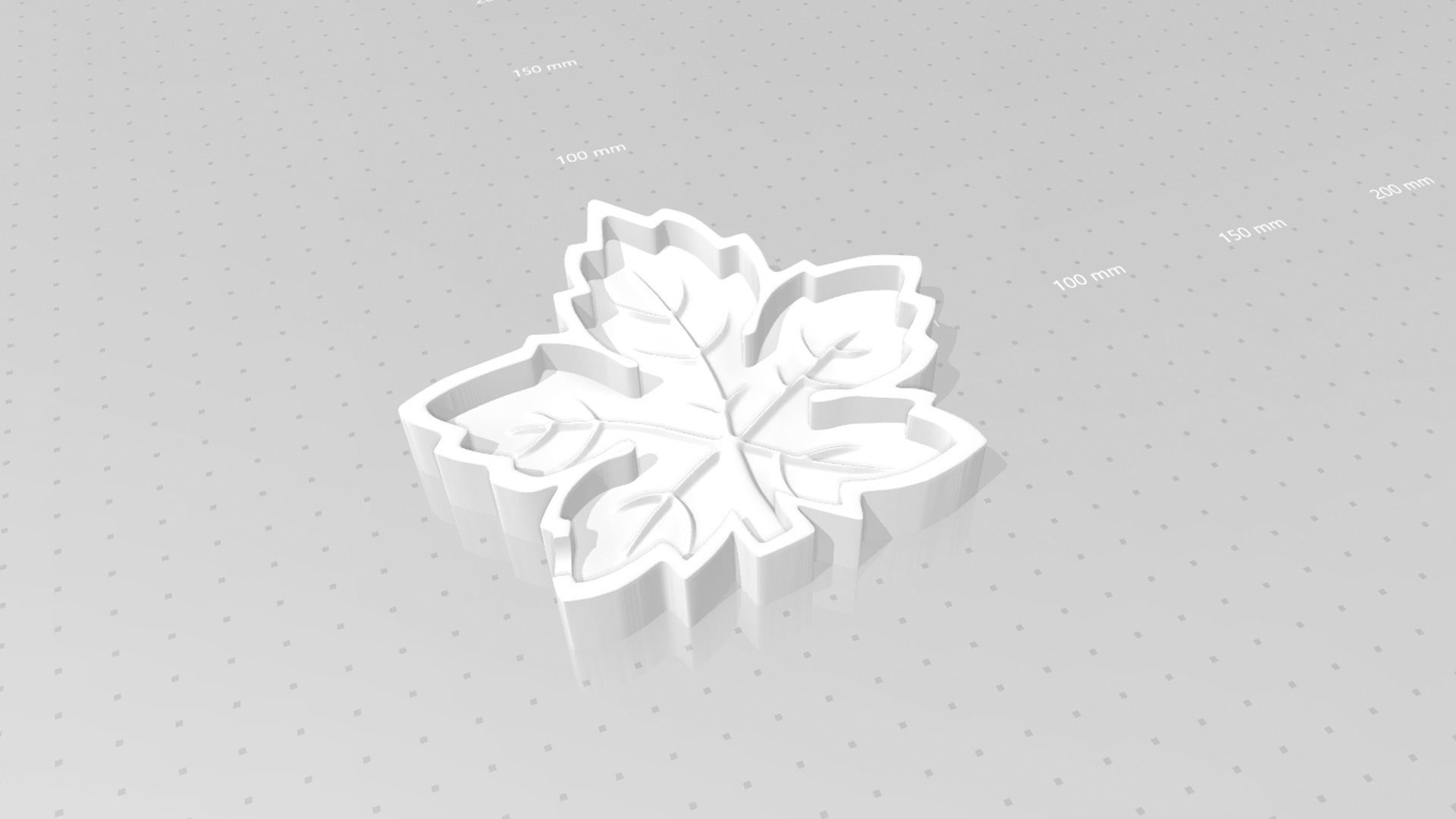 Special Autumn Leaf - Molding Arrangement EVA Foam Craft 3D print model_15