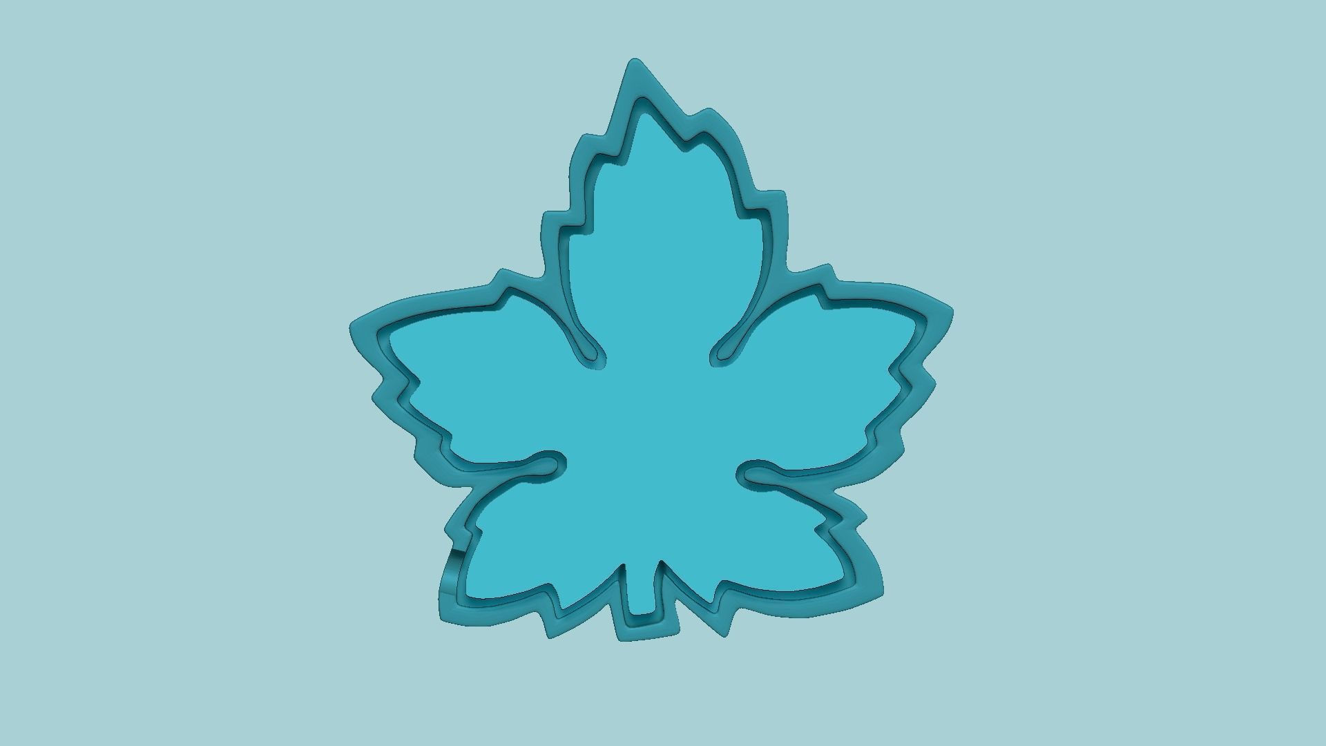 Special Autumn Leaf - Molding Arrangement EVA Foam Craft 3D print model_8