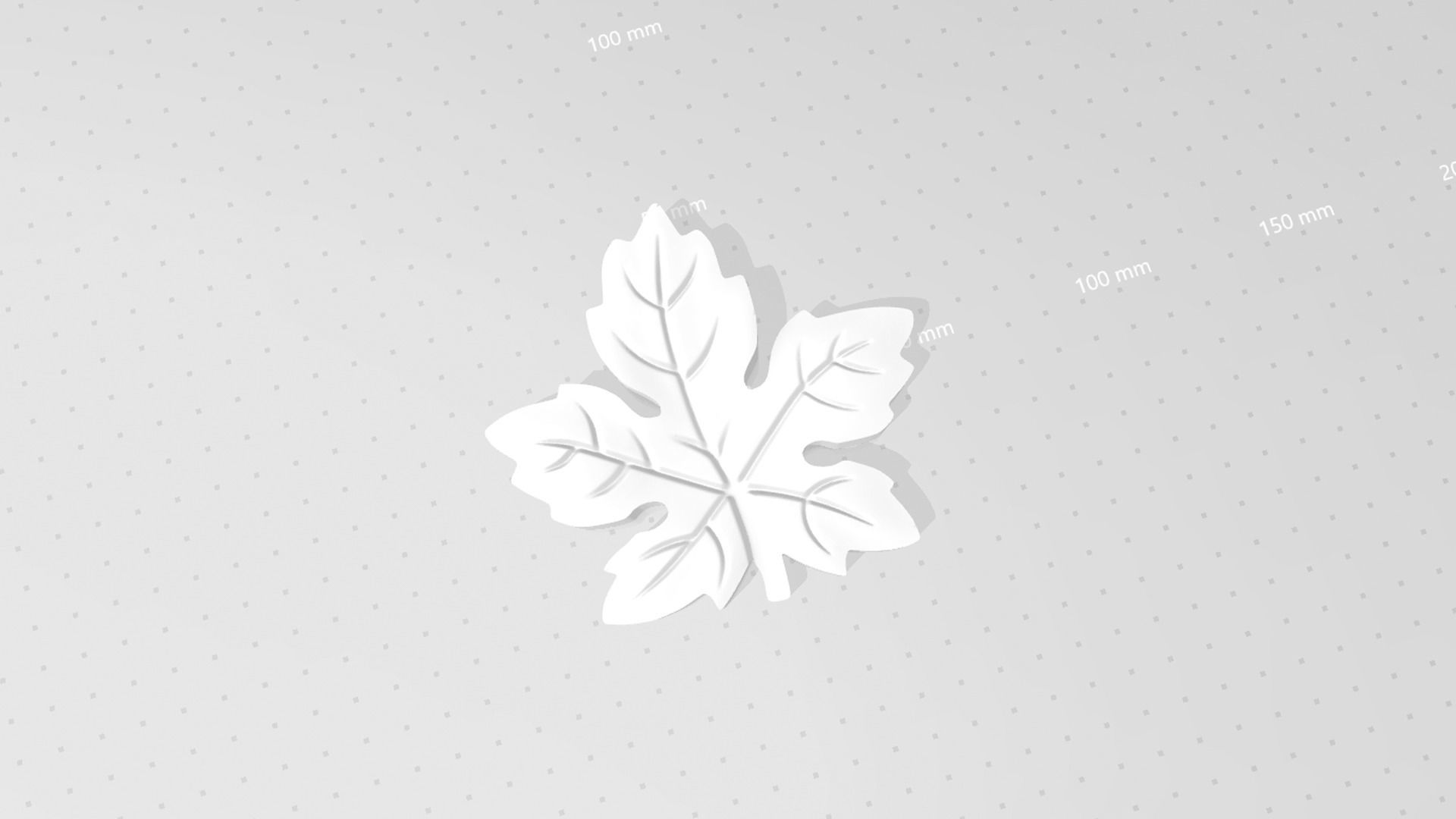 Special Autumn Leaf - Molding Arrangement EVA Foam Craft 3D print model_11