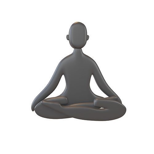 Chakra Icon v1 001 Low-poly 3D model