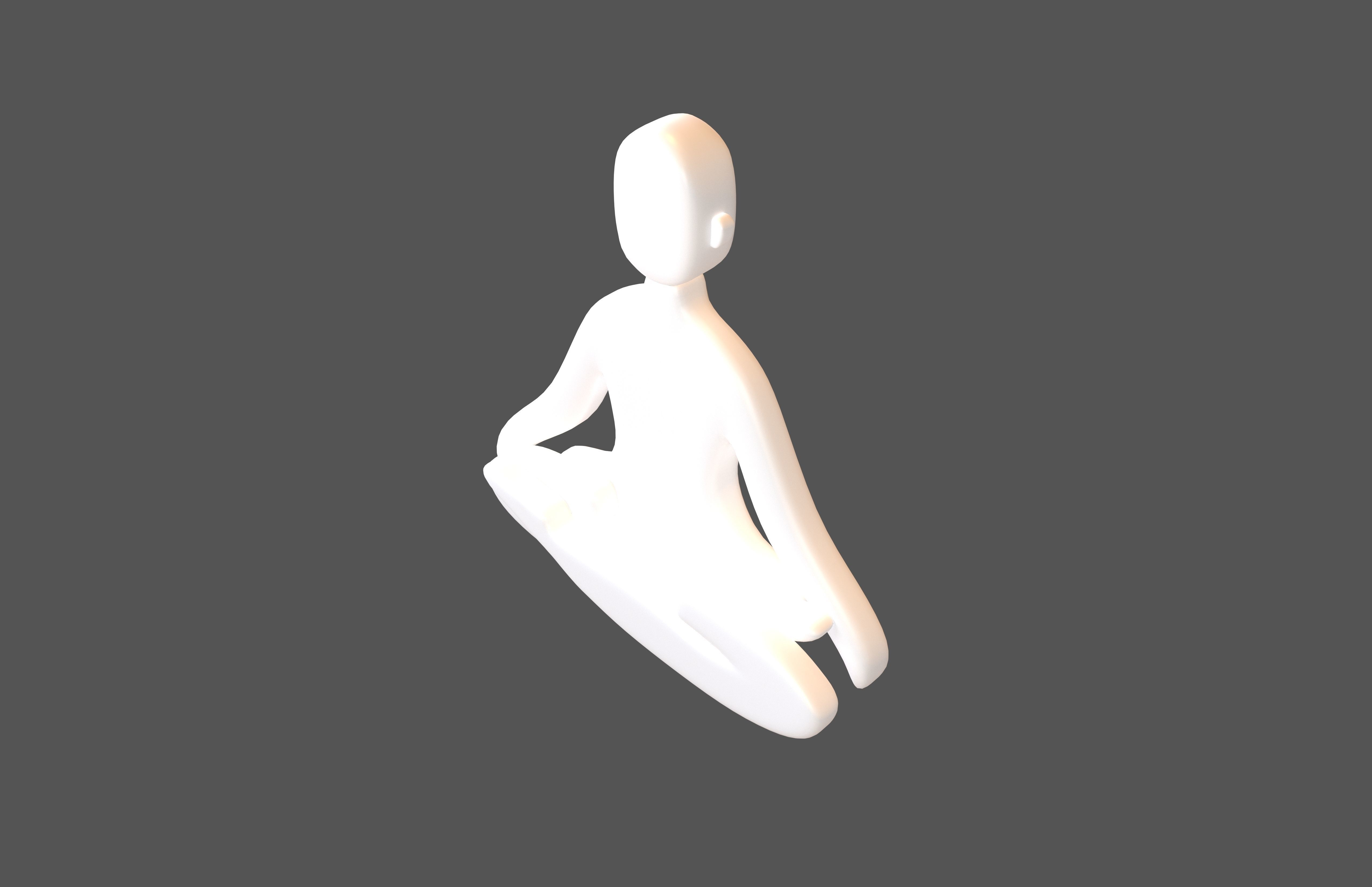 Chakra Icon v1 002 Low-poly 3D model_3