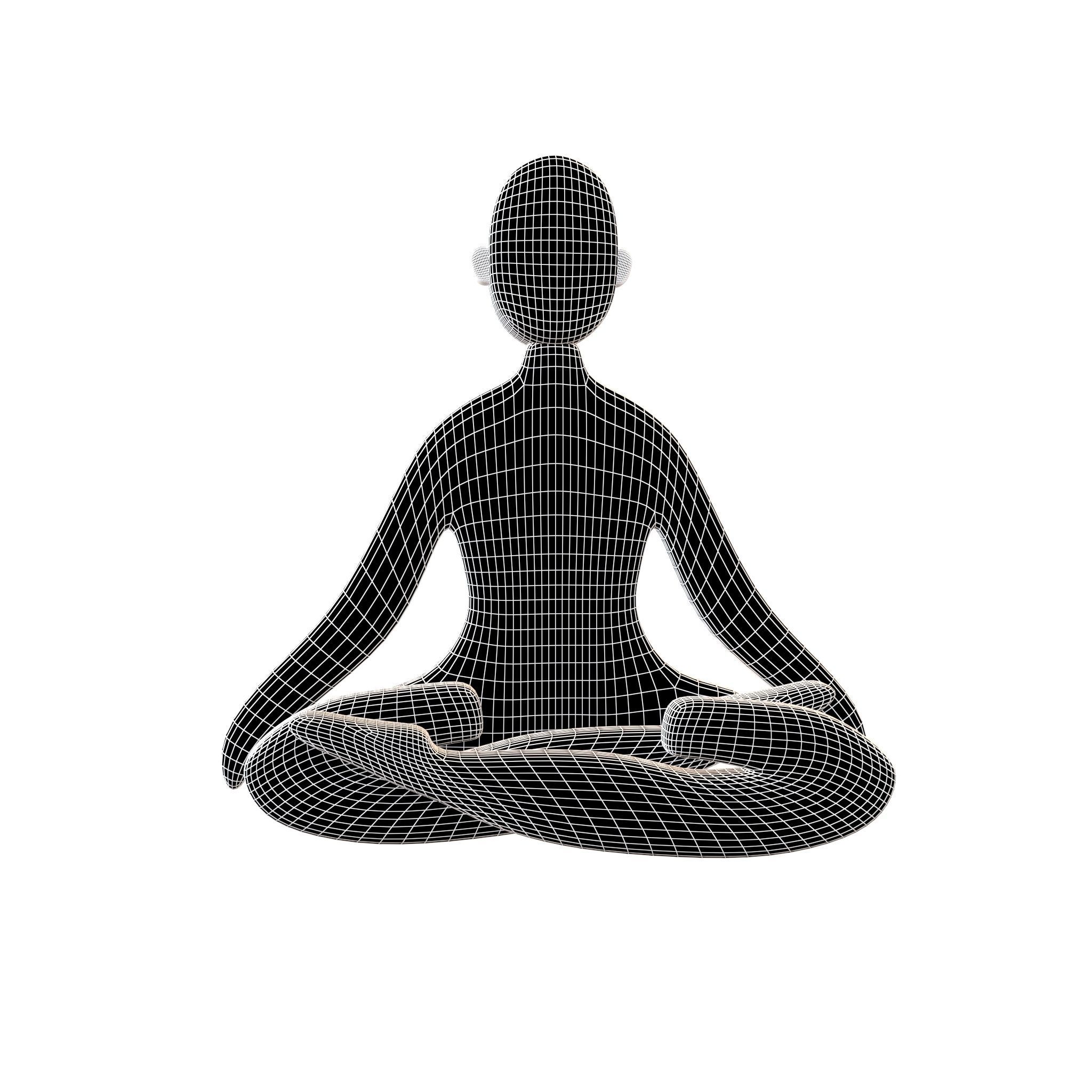 Chakra Icon v1 002 Low-poly 3D model_4