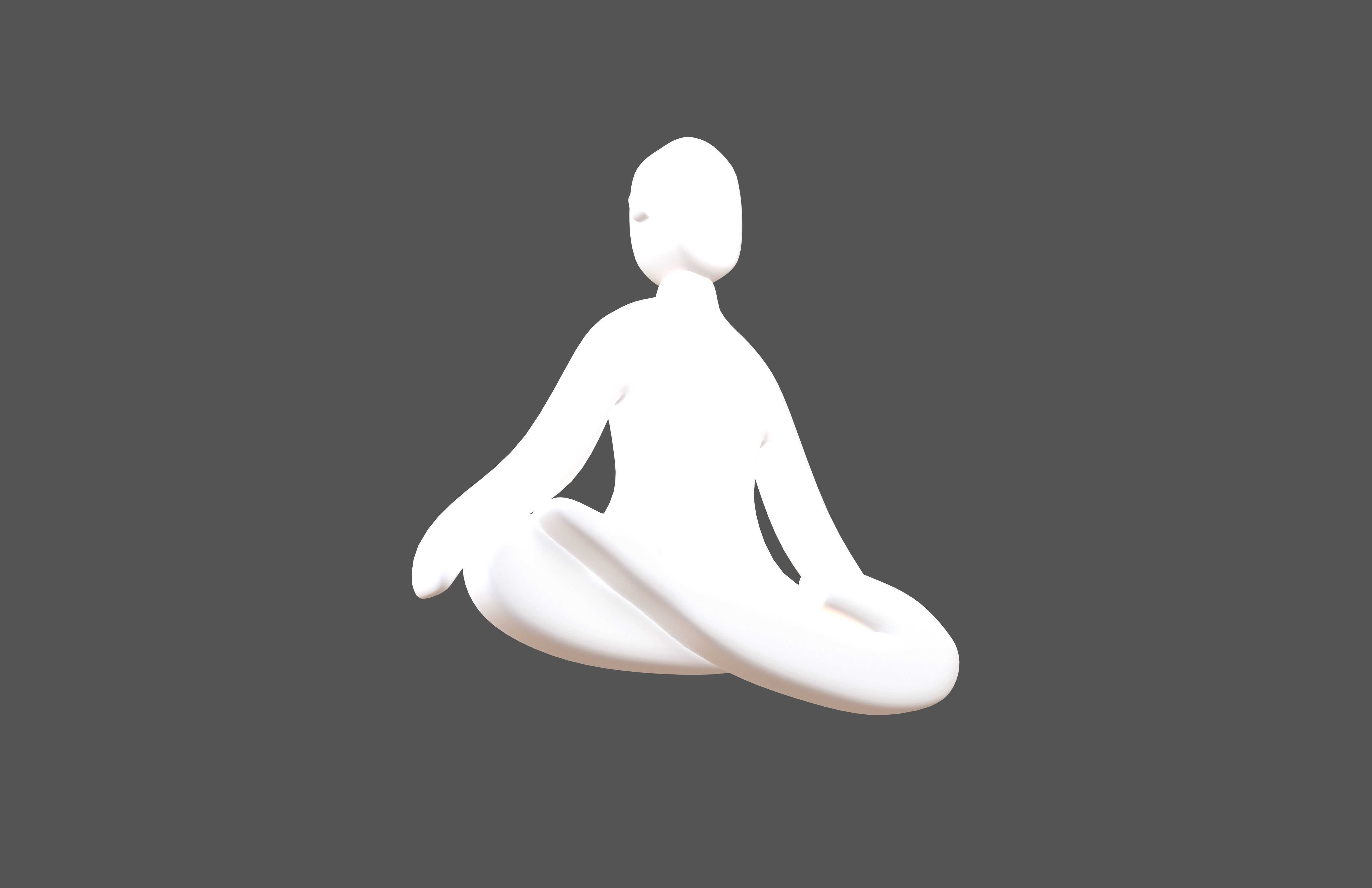 Chakra Icon v1 002 Low-poly 3D model_2