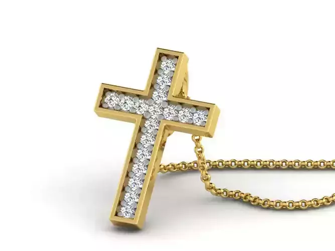 Pendants Collection om pendant gold with diamonds