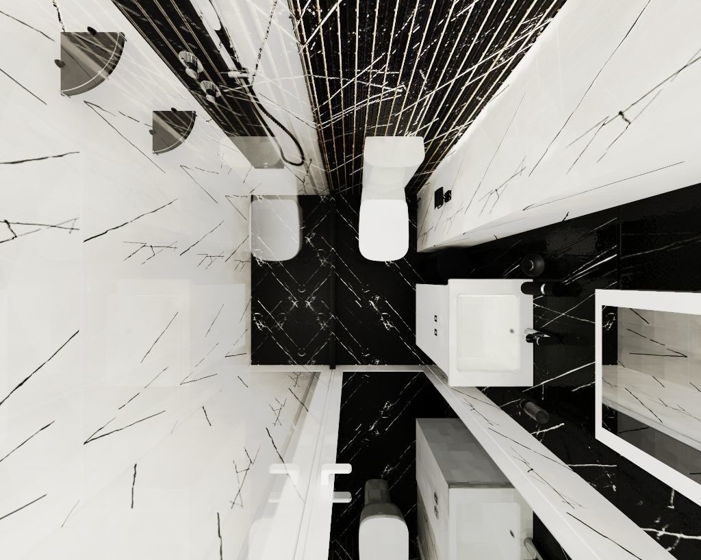 Bathroom Design Project 3D model_2