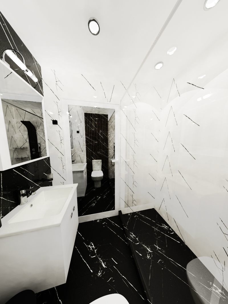 Bathroom Design Project 3D model_10