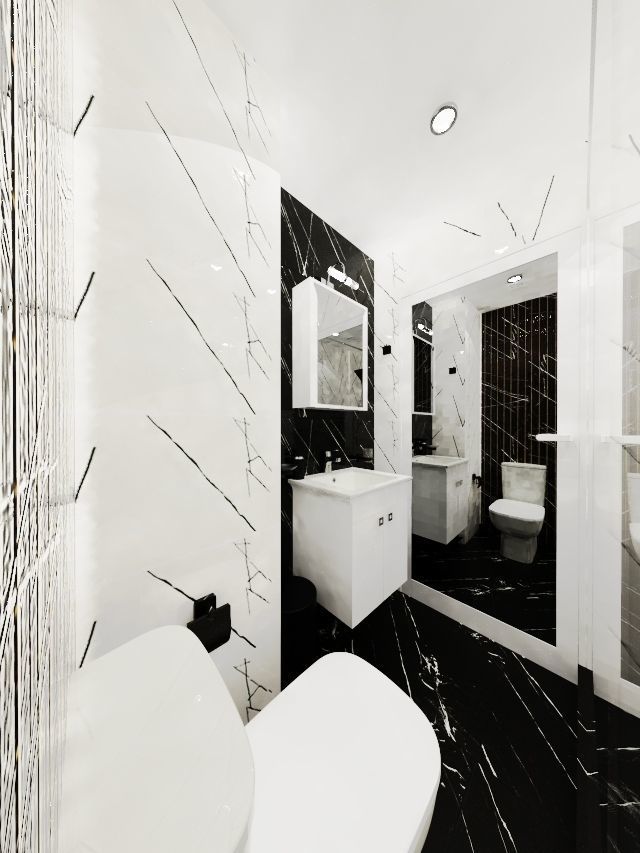 Bathroom Design Project 3D model_4