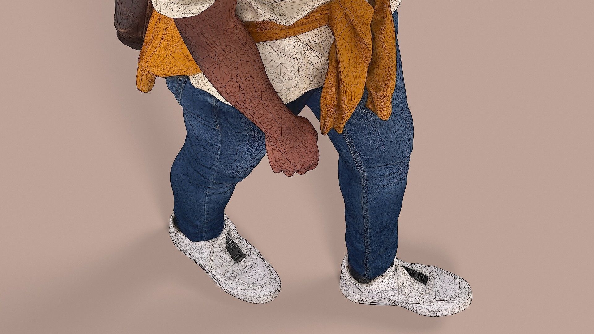 Buddy in the Brooklyn Is Walking 3D model_20