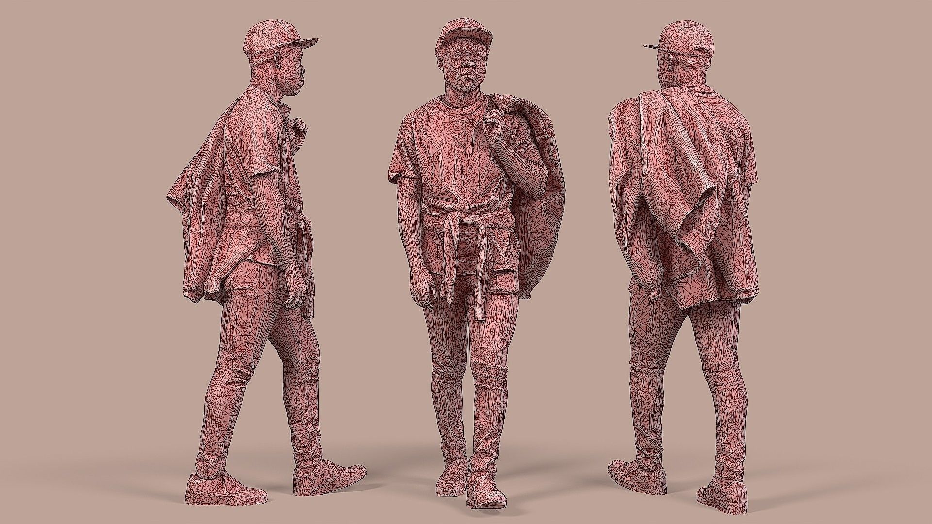 Buddy in the Brooklyn Is Walking 3D model_3