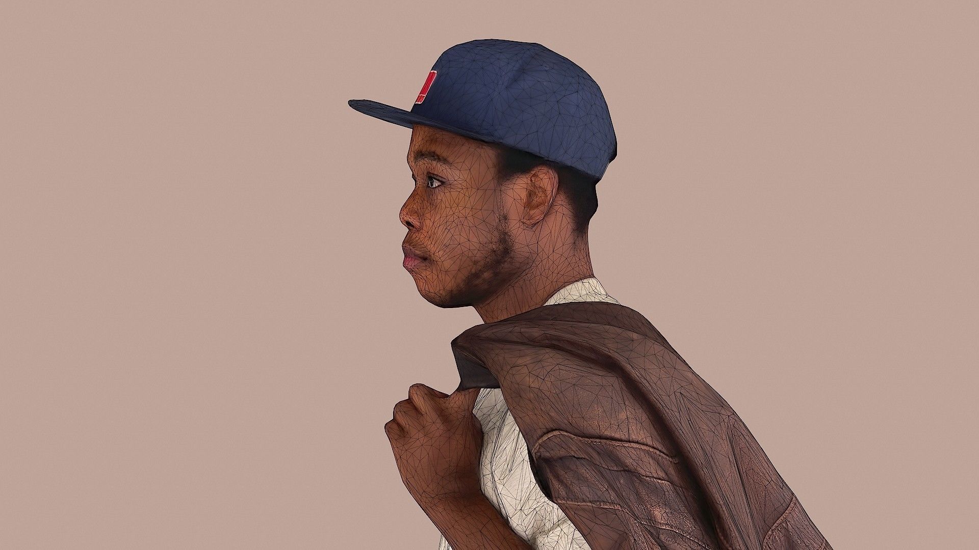 Buddy in the Brooklyn Is Walking 3D model_10