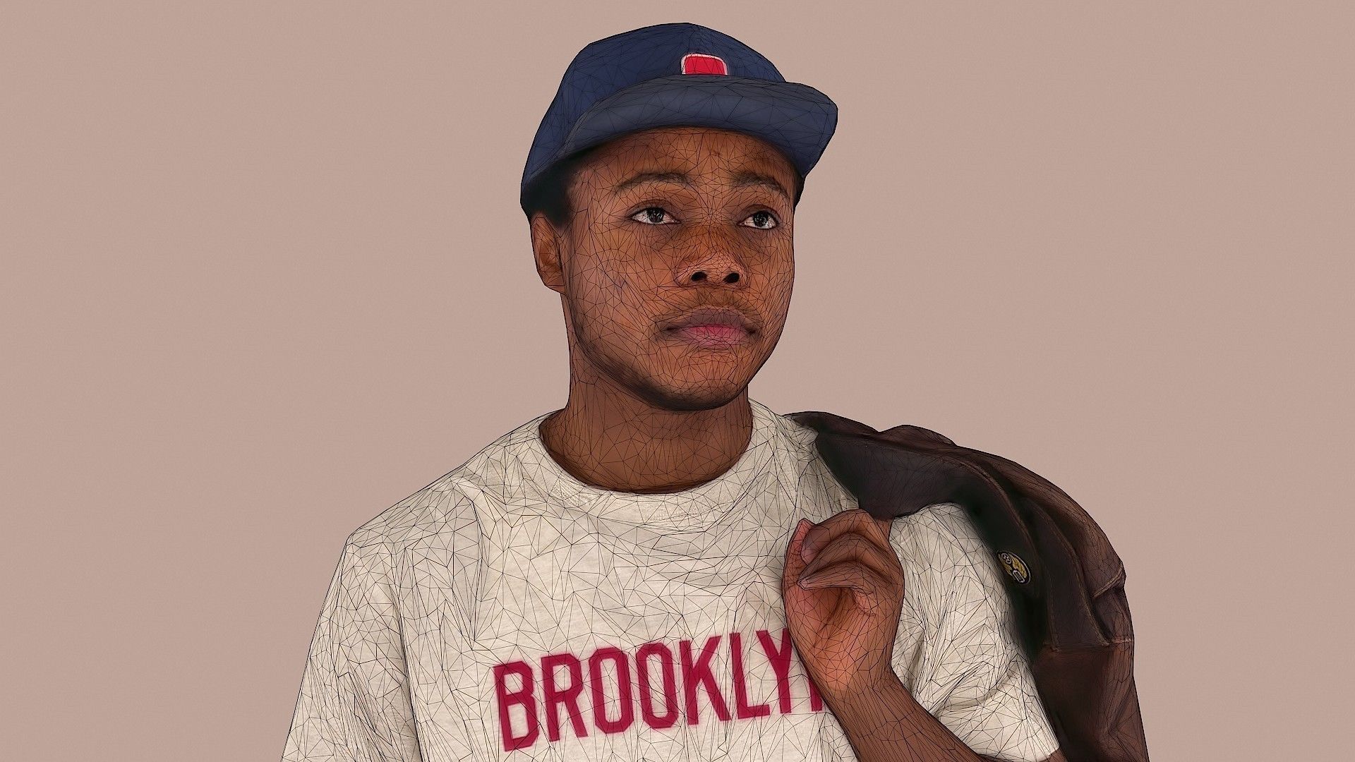 Buddy in the Brooklyn Is Walking 3D model_8