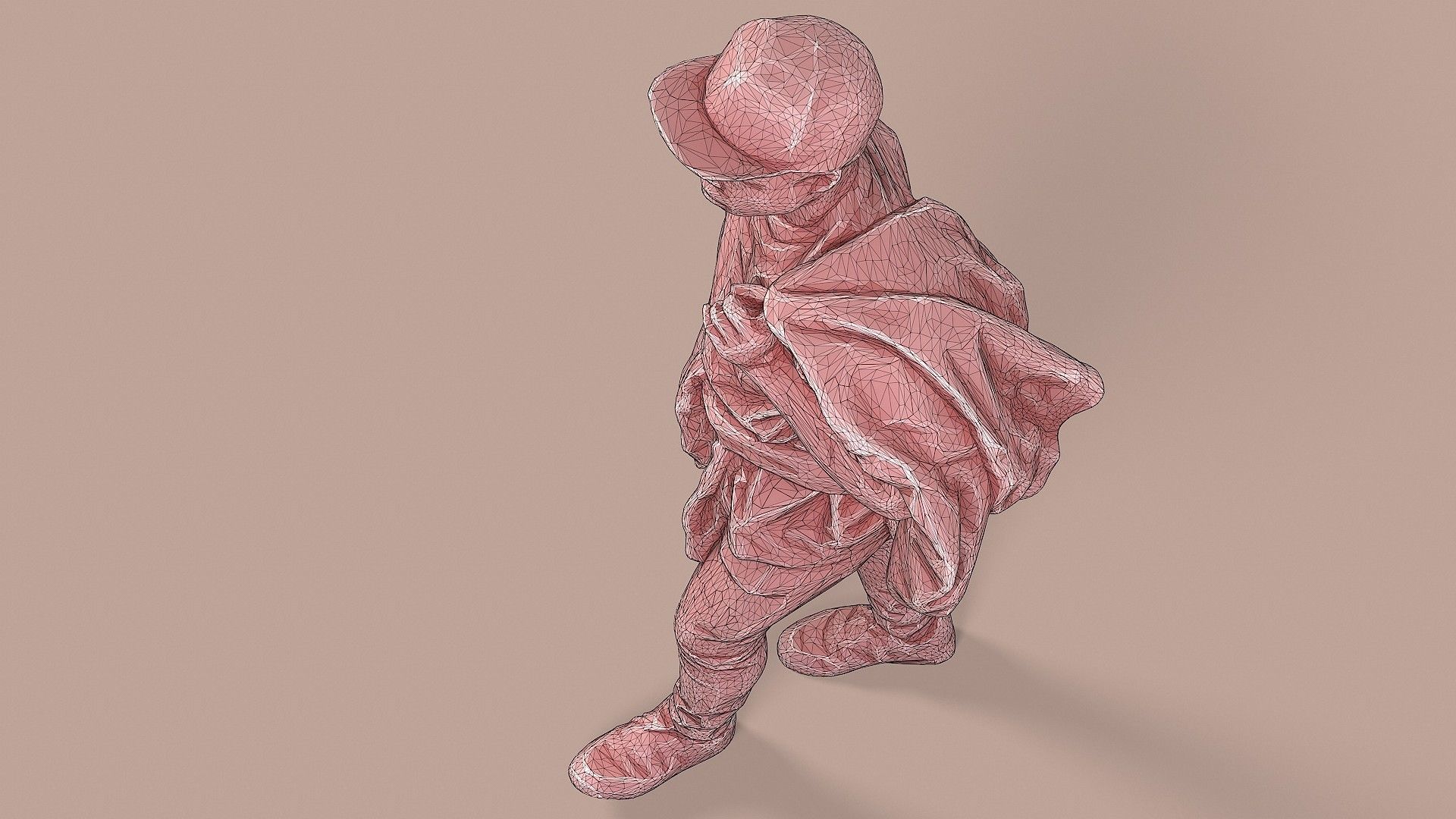 Buddy in the Brooklyn Is Walking 3D model_23