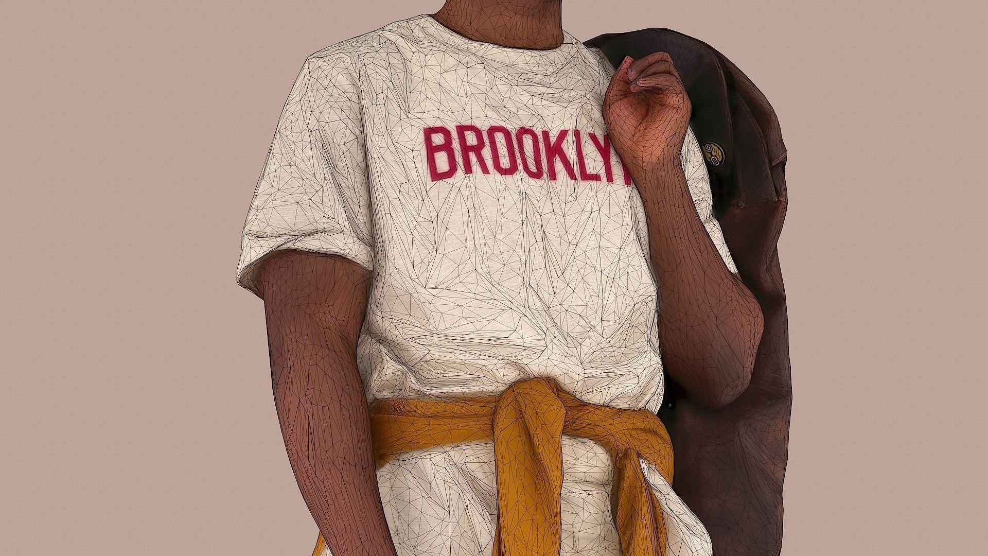 Buddy in the Brooklyn Is Walking 3D model_12