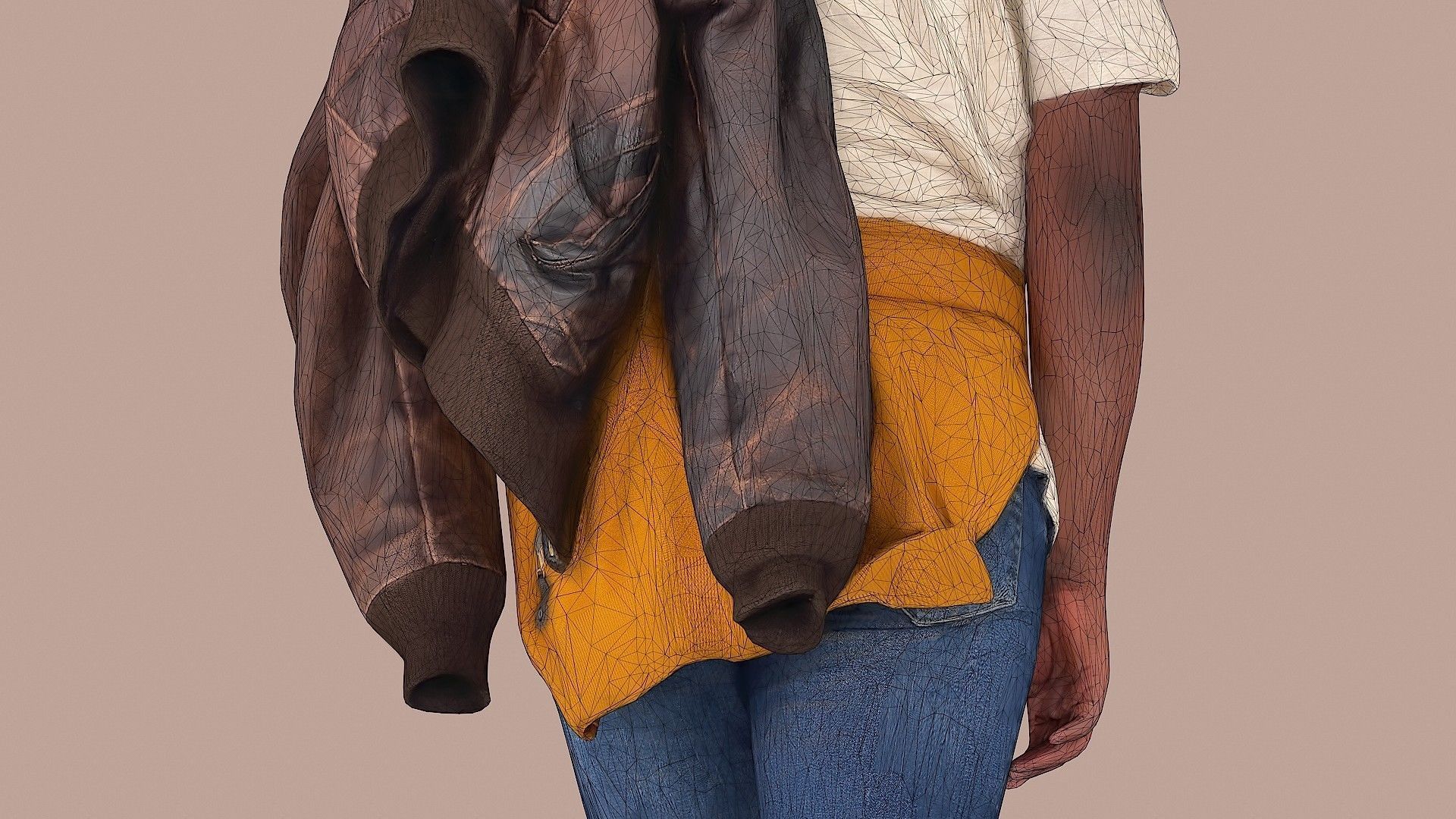 Buddy in the Brooklyn Is Walking 3D model_16