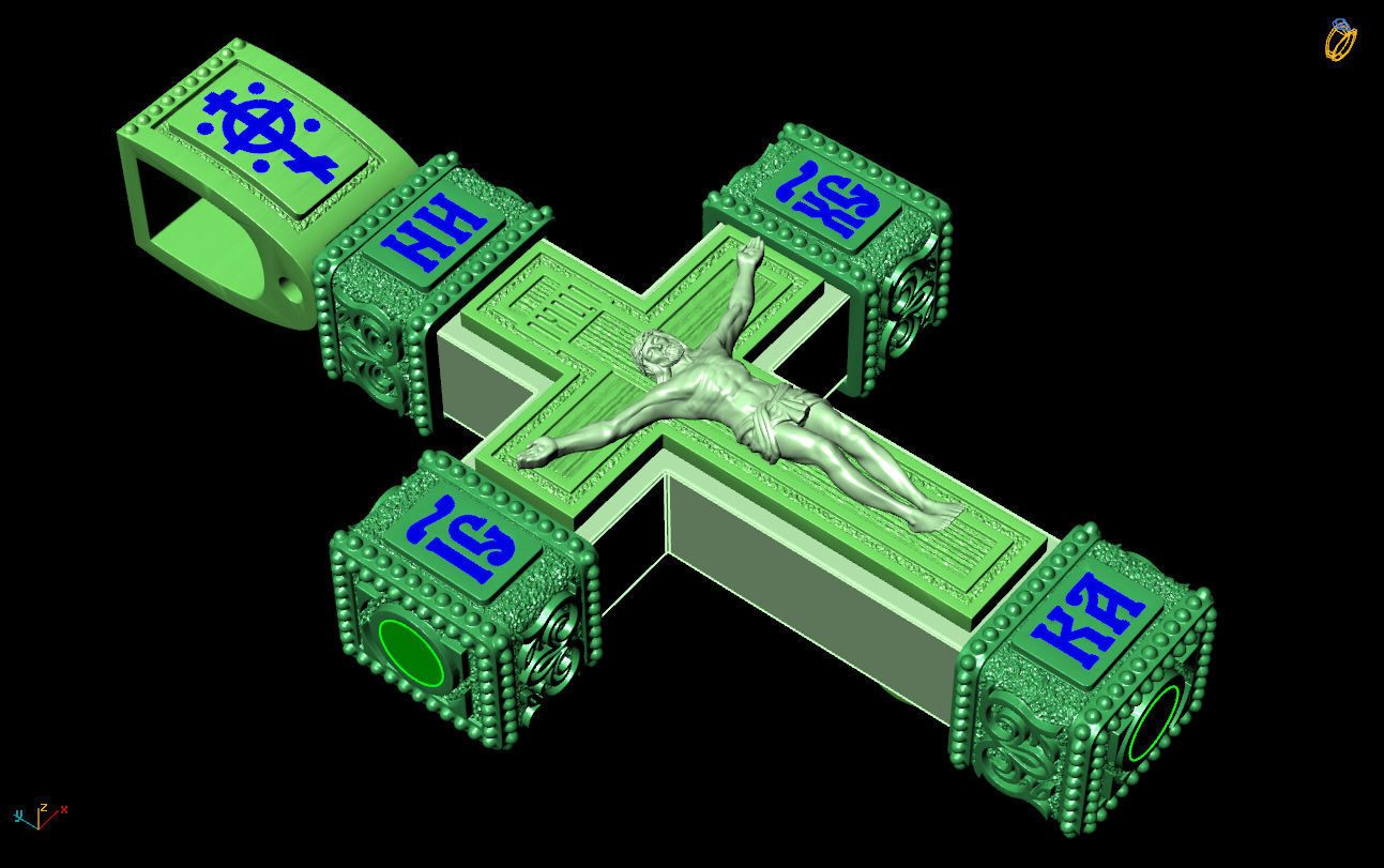 Cross G0432 3D print model_6