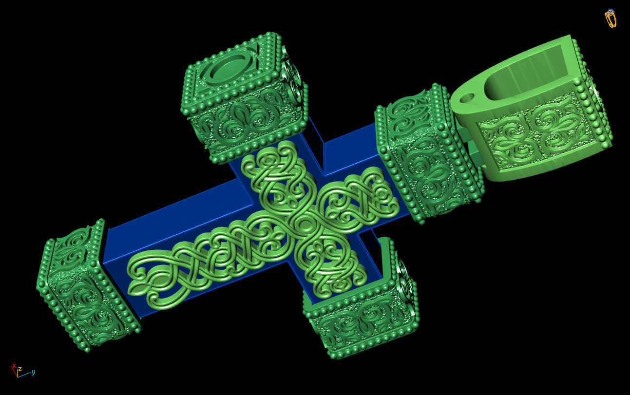 Cross G0432 3D print model_10